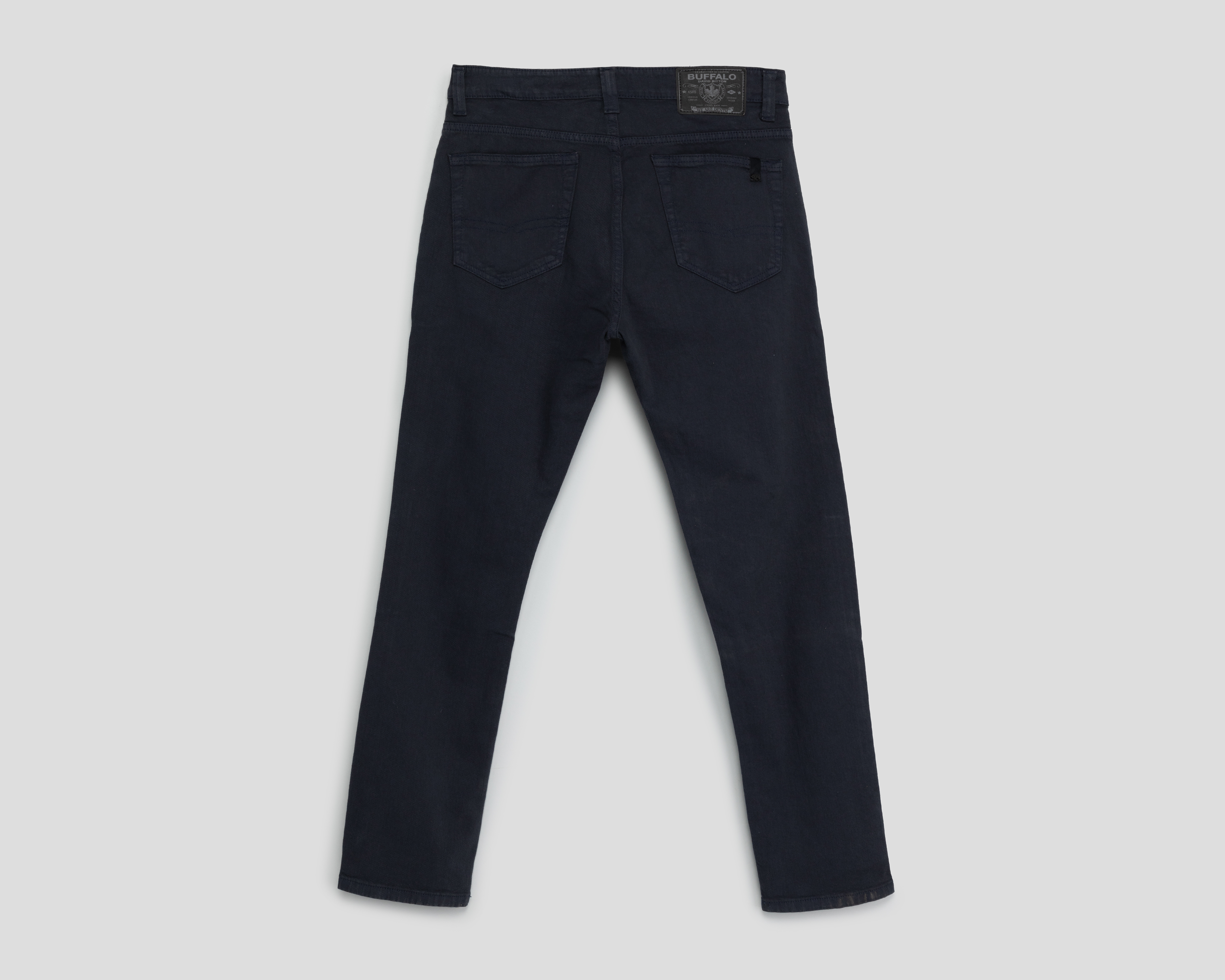 Foto 3 pulgar | Foto 2 | Pantalón de Gabardina Buffalo David Bitton Azul para Hombre