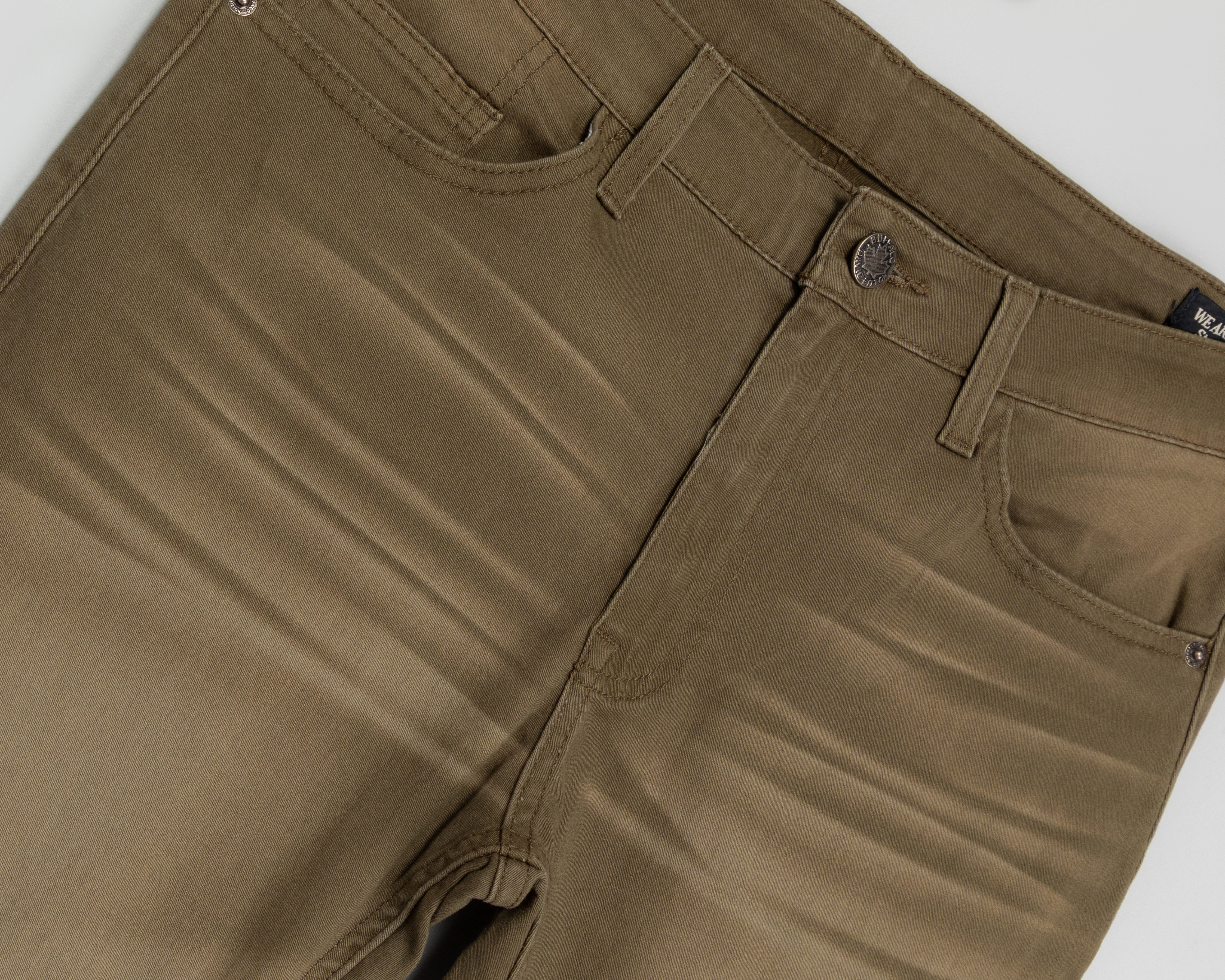 Foto 3 | Foto 3 | Pantalón de Gabardina Buffalo David Bitton Slim para Hombre