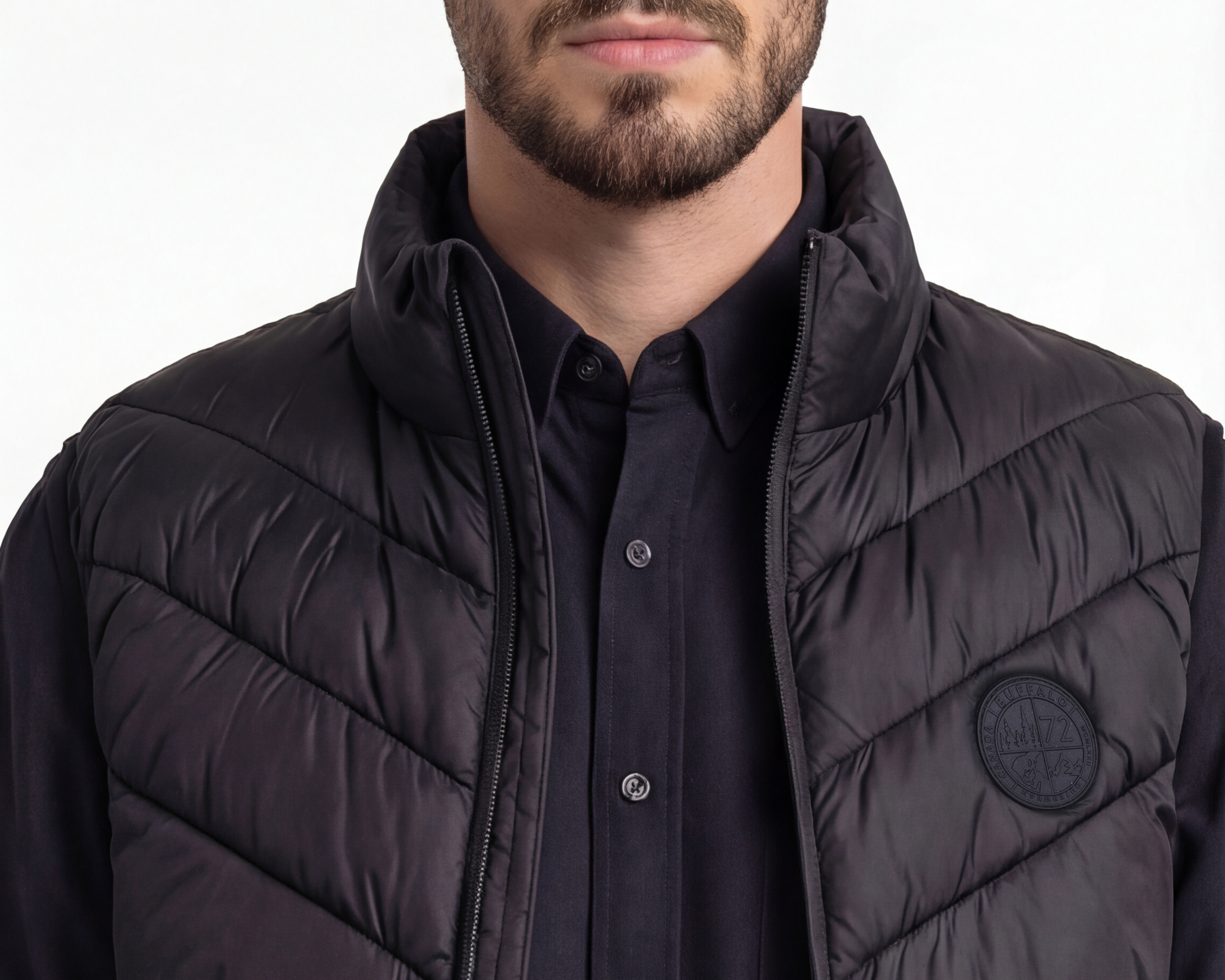 Foto 5 pulgar | Foto 4 | Chaleco Capitonado Buffalo David Bitton para Hombre