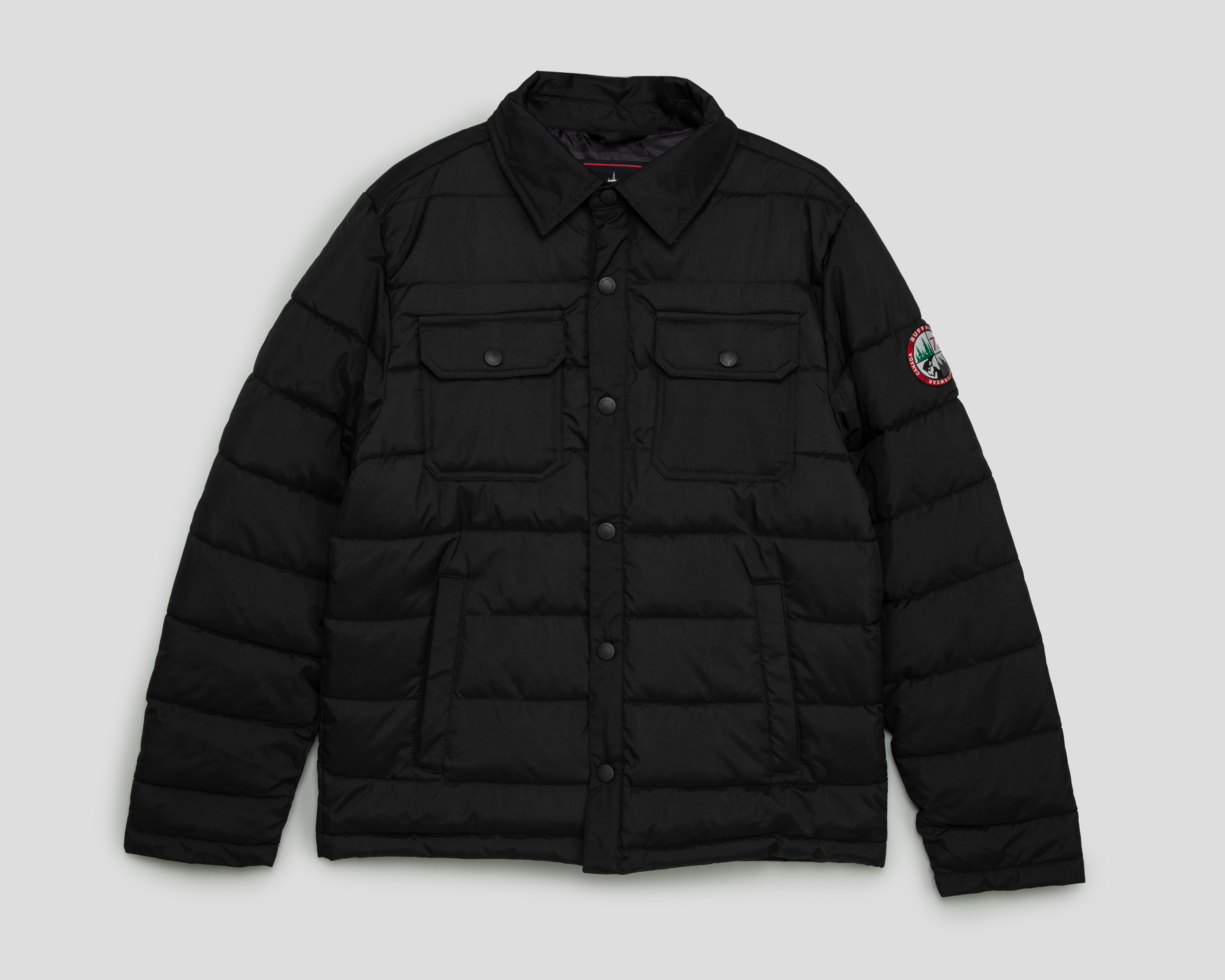 Foto 2 pulgar | Foto 1 | Chamarra Capitonada Buffalo David Bitton para Hombre