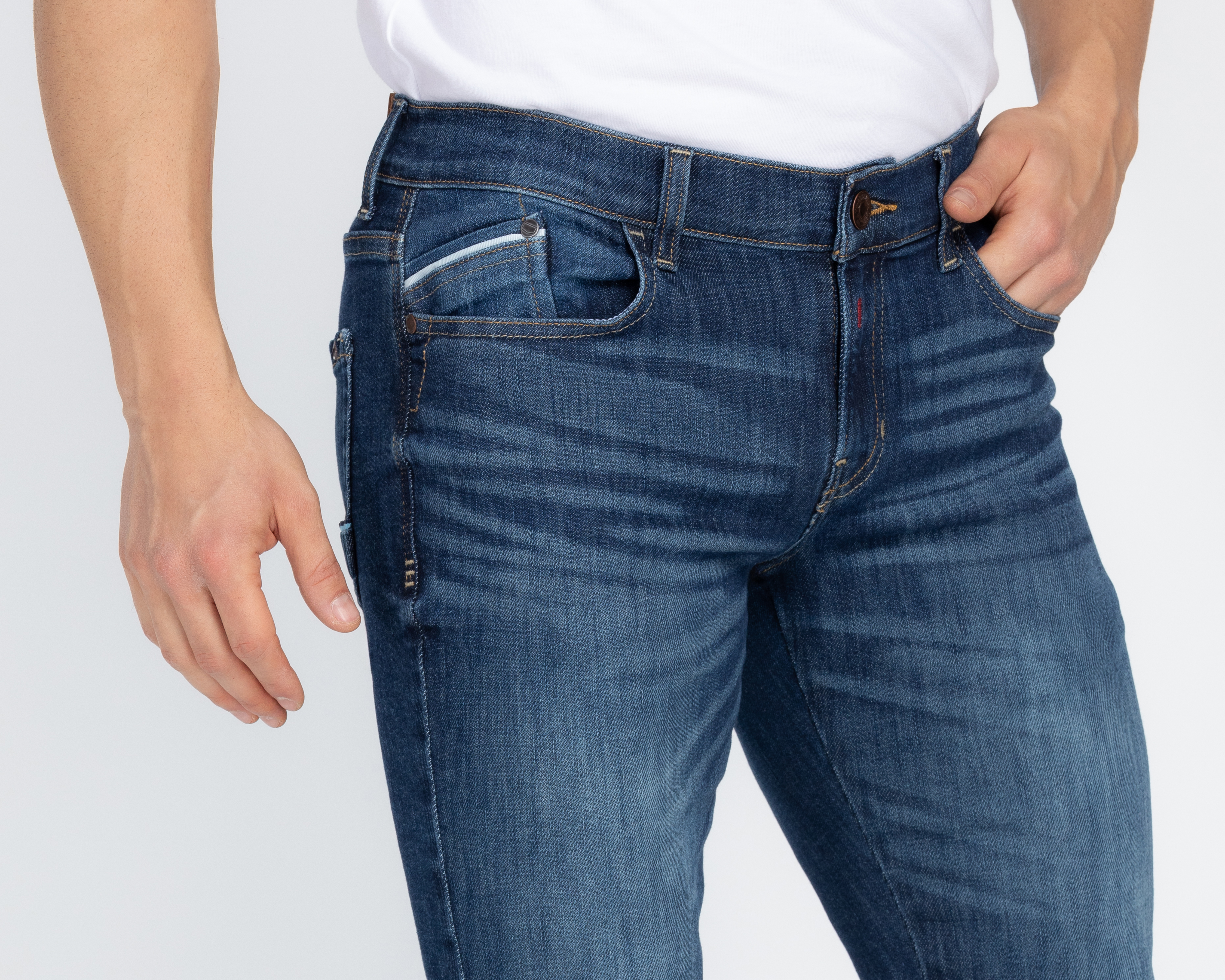 Foto 4 pulgar | Foto 3 | Jeans Skinny Oggi Risk para Hombre