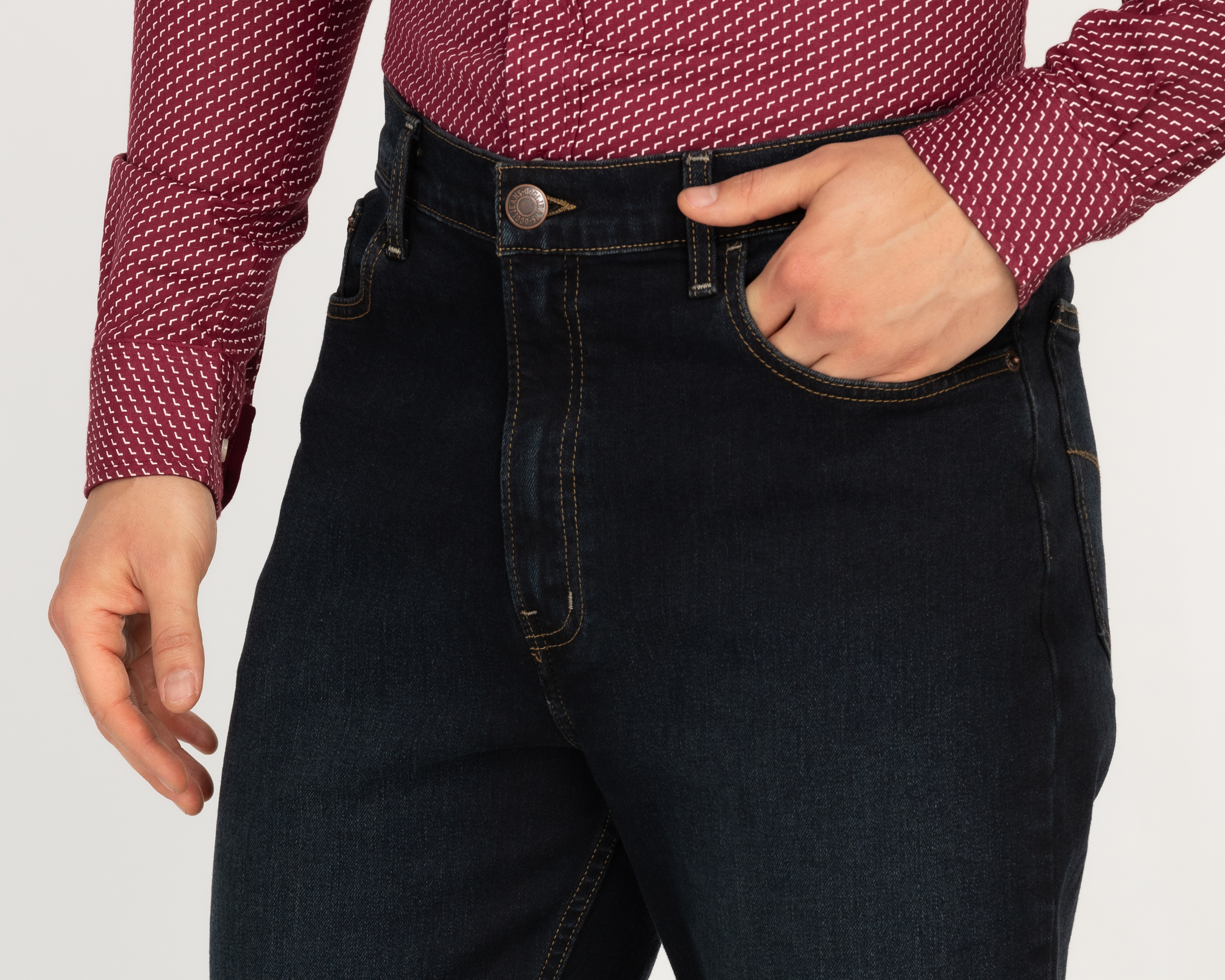 Foto 4 pulgar | Foto 3 | Jeans Straight Oggi Power para Hombre