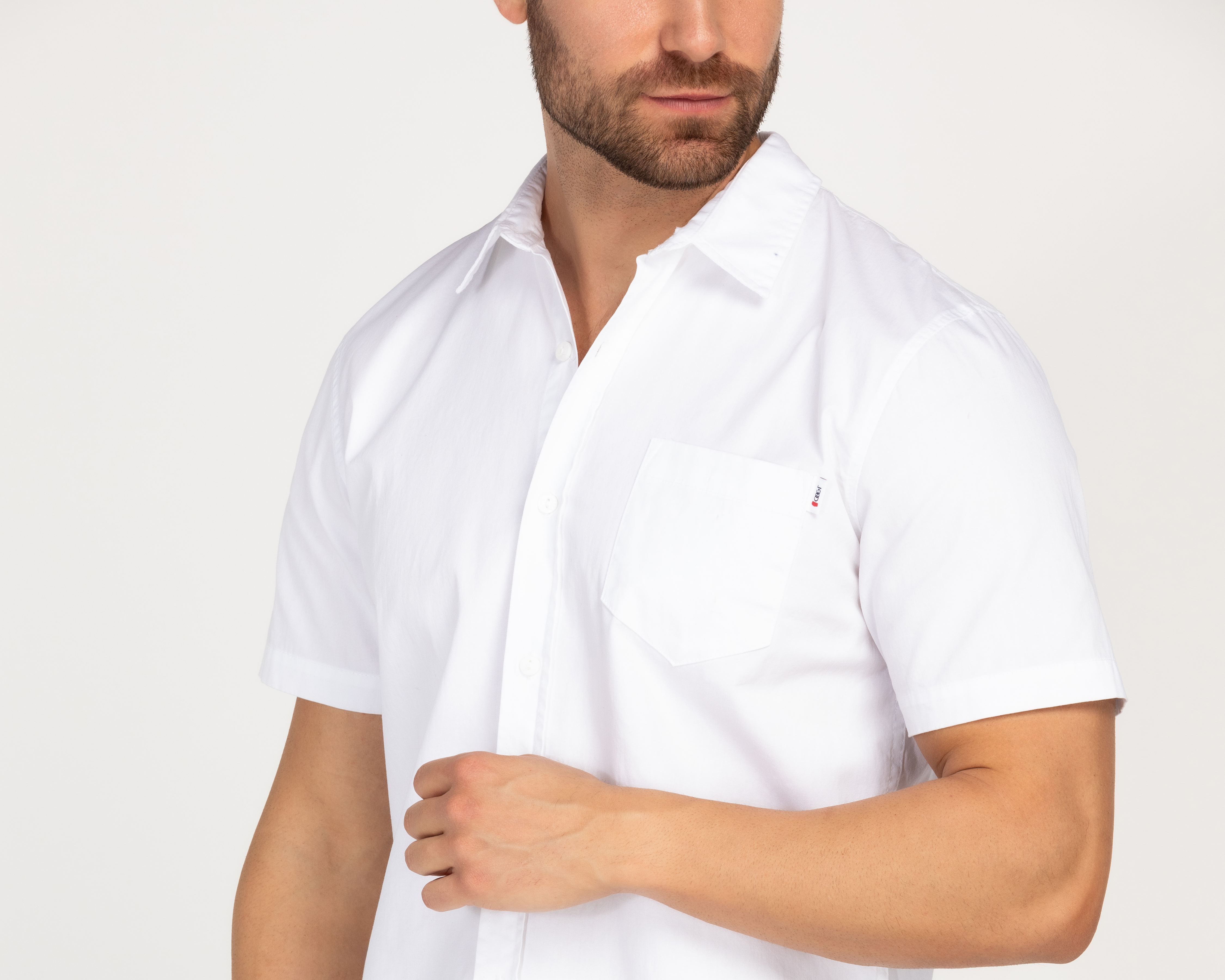 Foto 4 pulgar | Foto 3 | Camisa Casual de Algodón Oggi Slim Fit para Hombre
