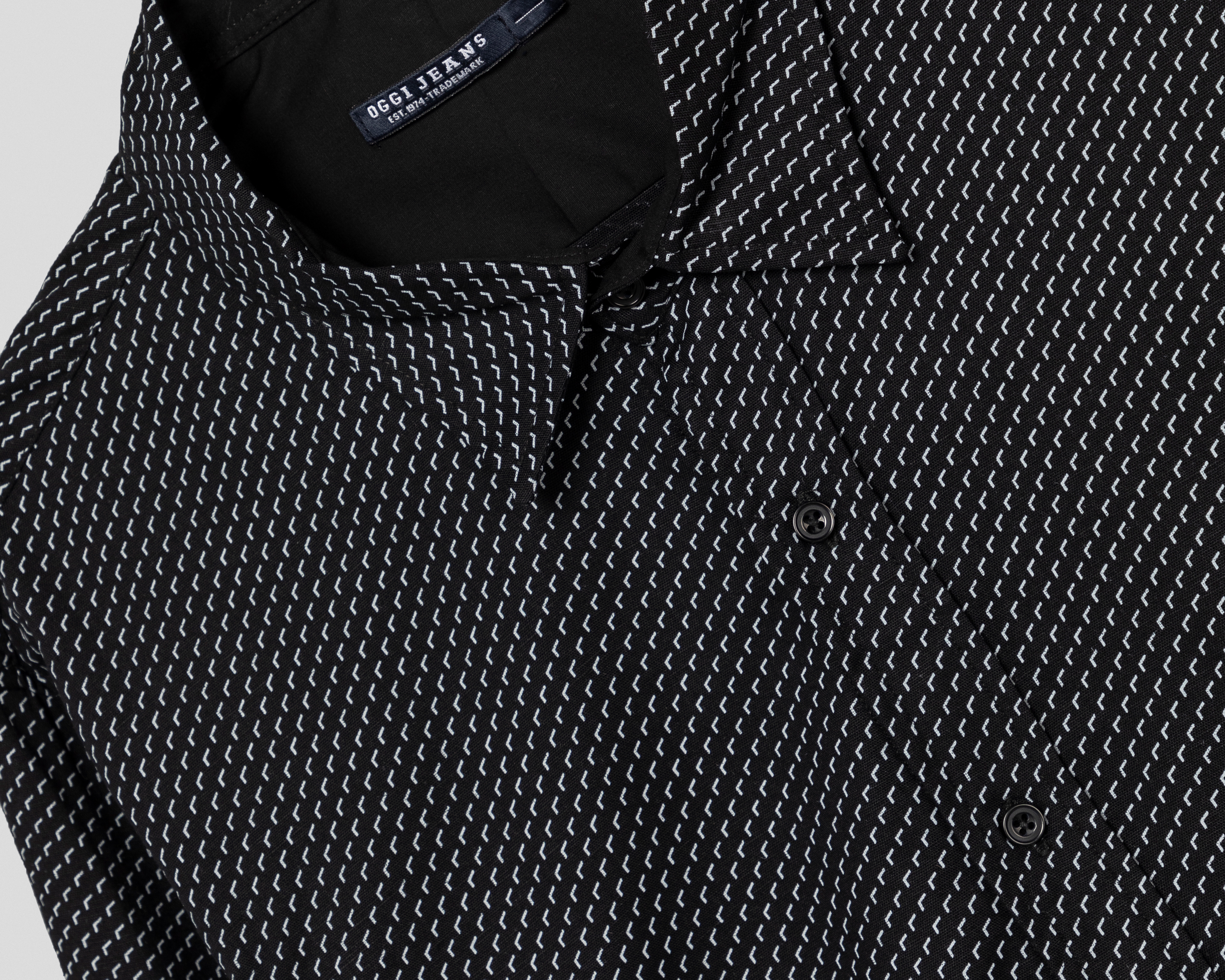 Foto 4 | Foto 4 | Camisa Casual Oggi Slim Fit Estampada para Hombre