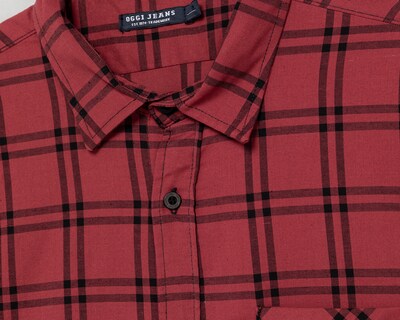 Foto 4 | Foto 4 | Camisa Casual Oggi Slim Fit a Cuadros para Hombre