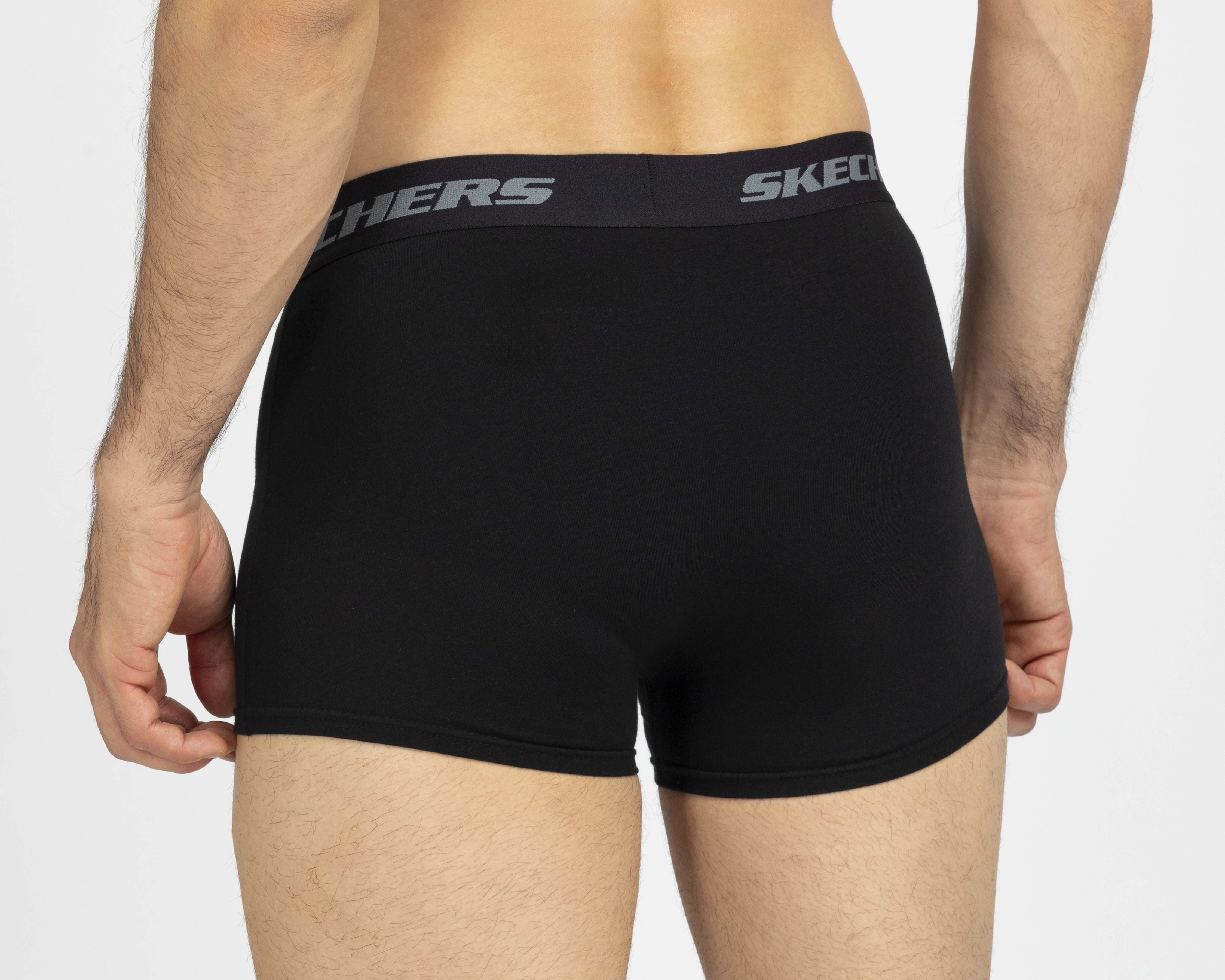 Foto 4 pulgar | Foto 3 | Bóxer Corto Skechers para Hombre 3 Piezas