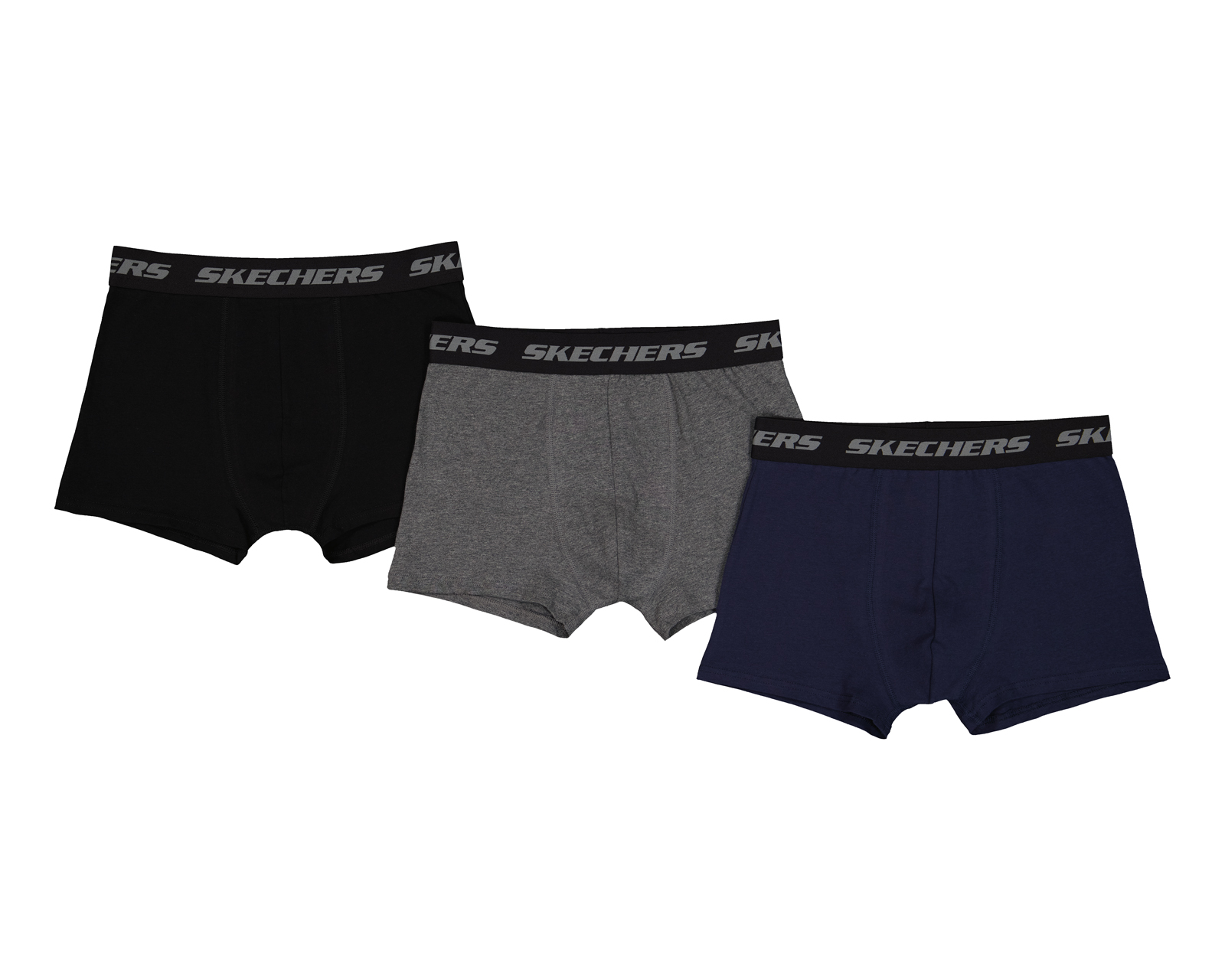 Bóxer Corto Skechers para Hombre 3 Piezas
