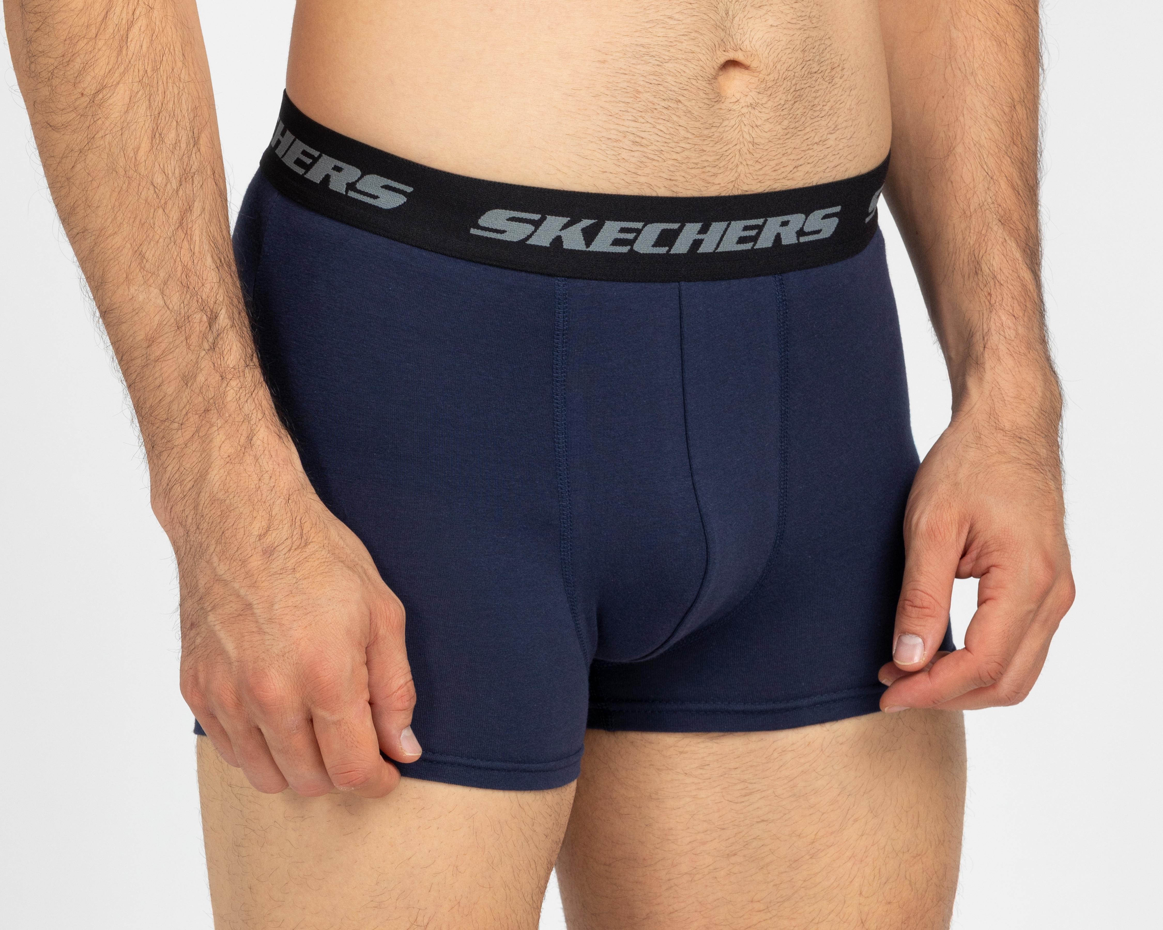 Foto 2 | Foto 2 | Bóxer Corto Skechers para Hombre 3 Piezas