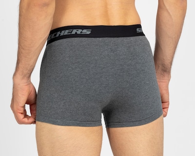 Foto 3 | Foto 3 | Bóxer Corto Skechers para Hombre 3 Piezas