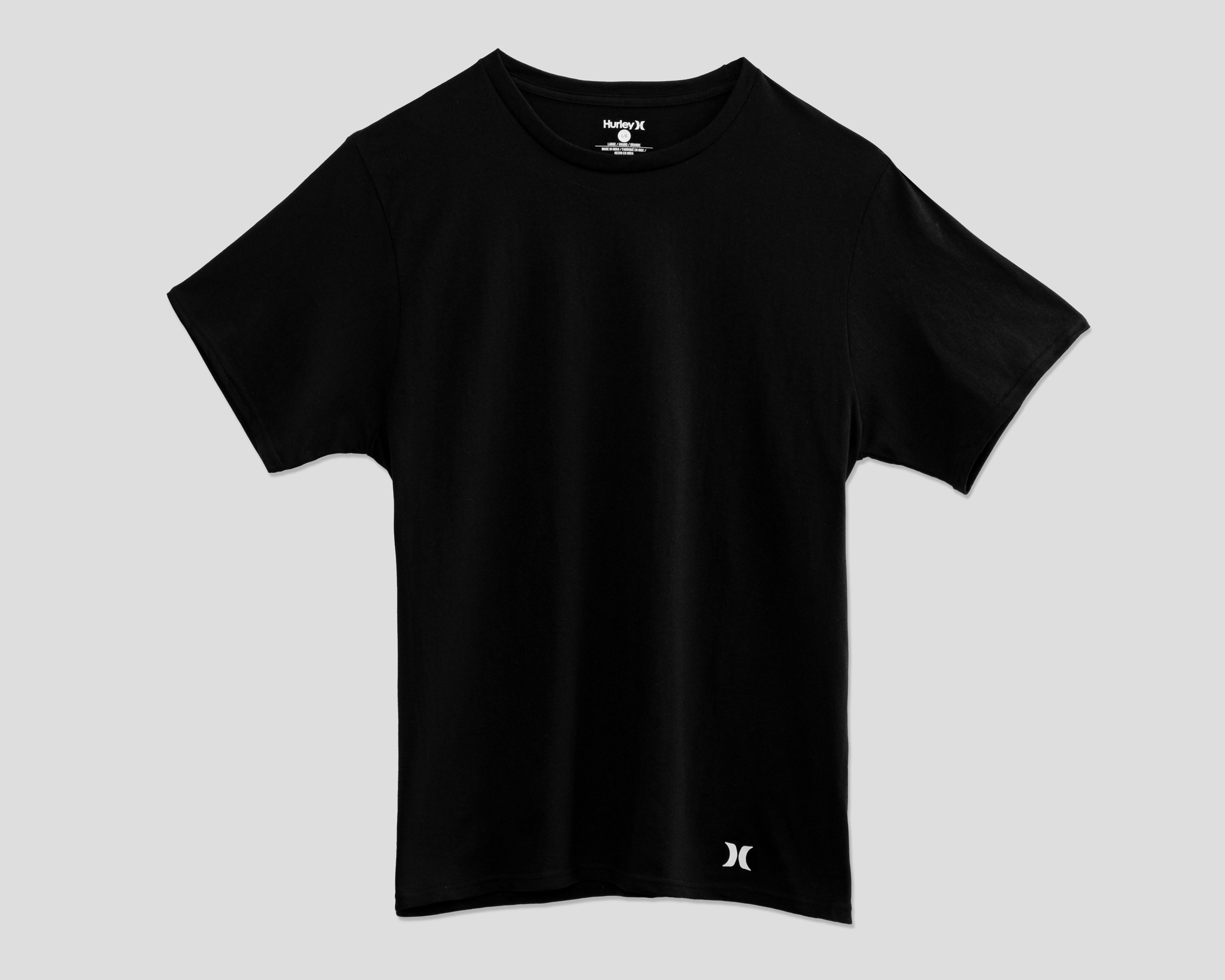 Foto 4 pulgar | Foto 3 | Playera Interior Cuello Redondo Hurley para Hombre 3 Piezas