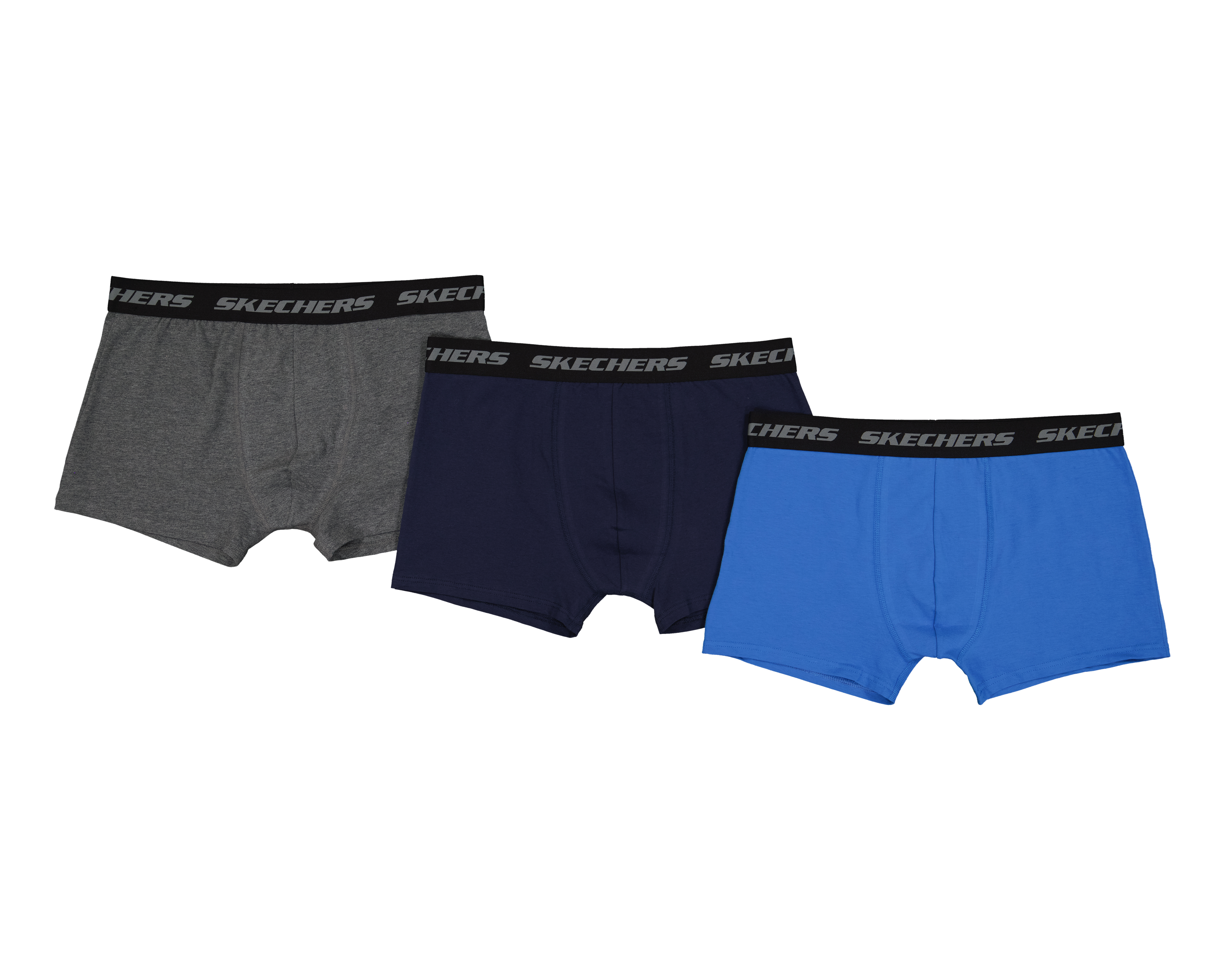 Bóxer Corto Skechers para Hombre 3 Piezas