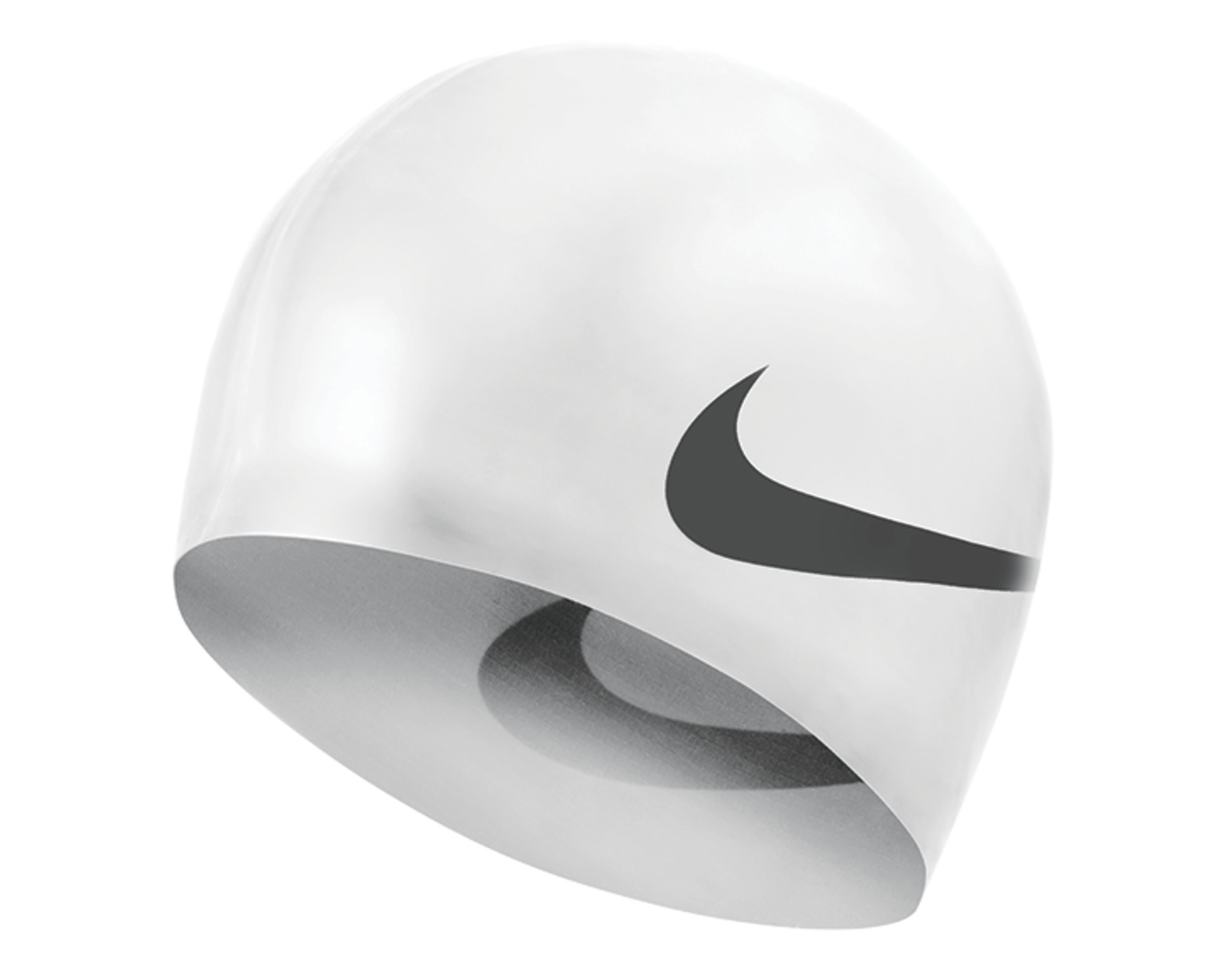 Gorro para Natación Nike Swim Big Swoosh Blanco
