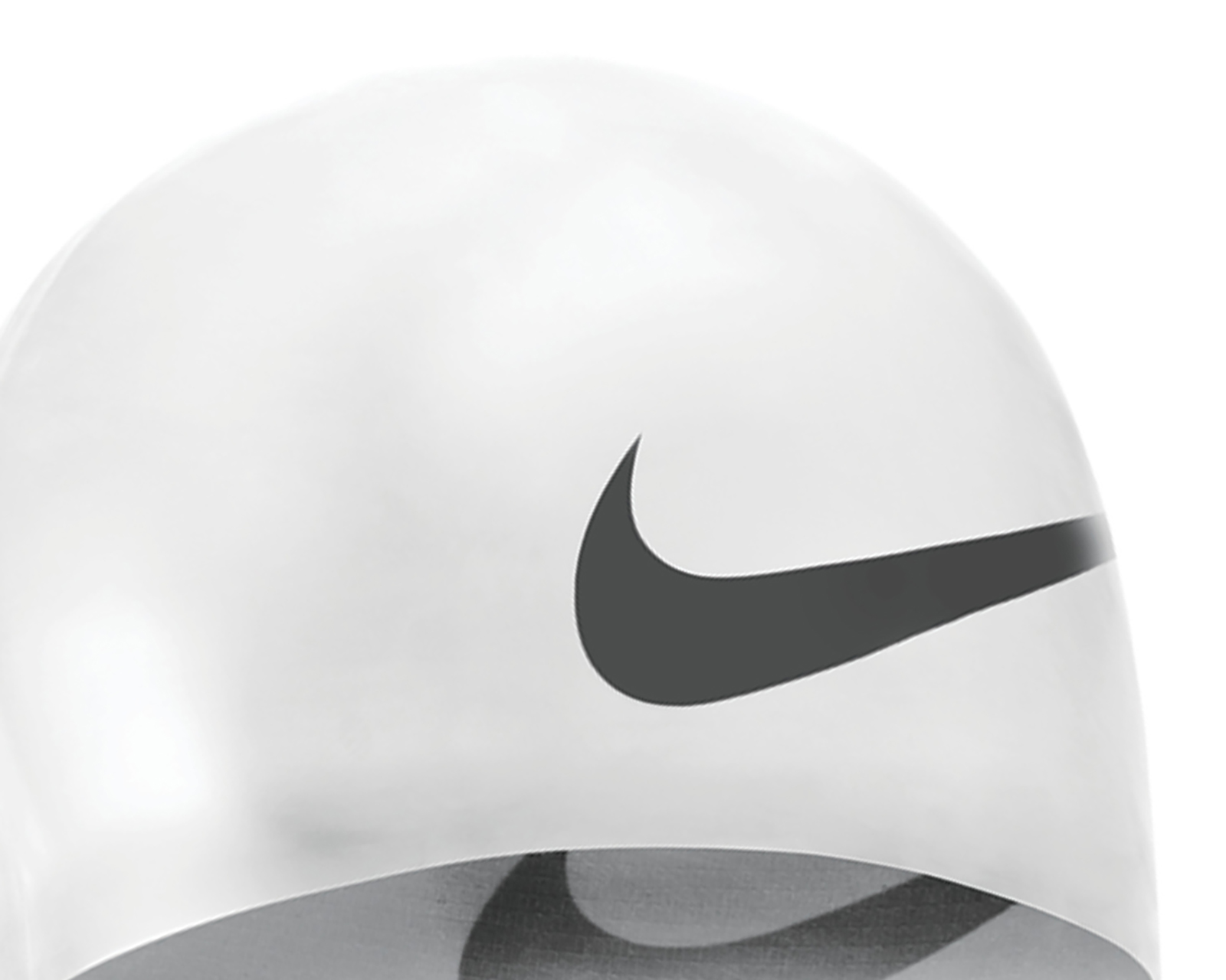 Foto 3 pulgar | Foto 2 | Gorro para Natación Nike Swim Big Swoosh Blanco