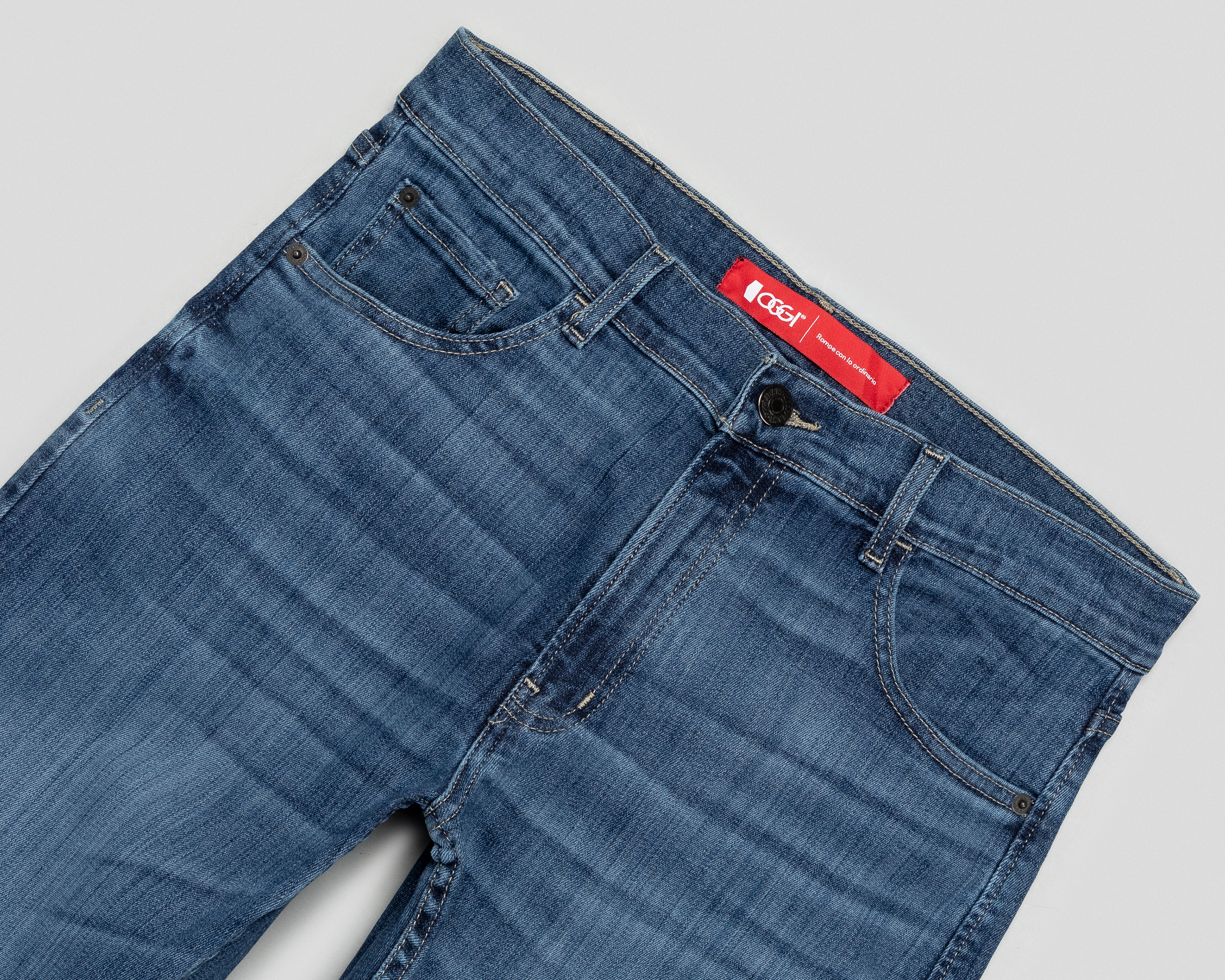 Foto 4 pulgar | Foto 3 | Jeans Slim Straight Oggi Vaxter Super para Hombre