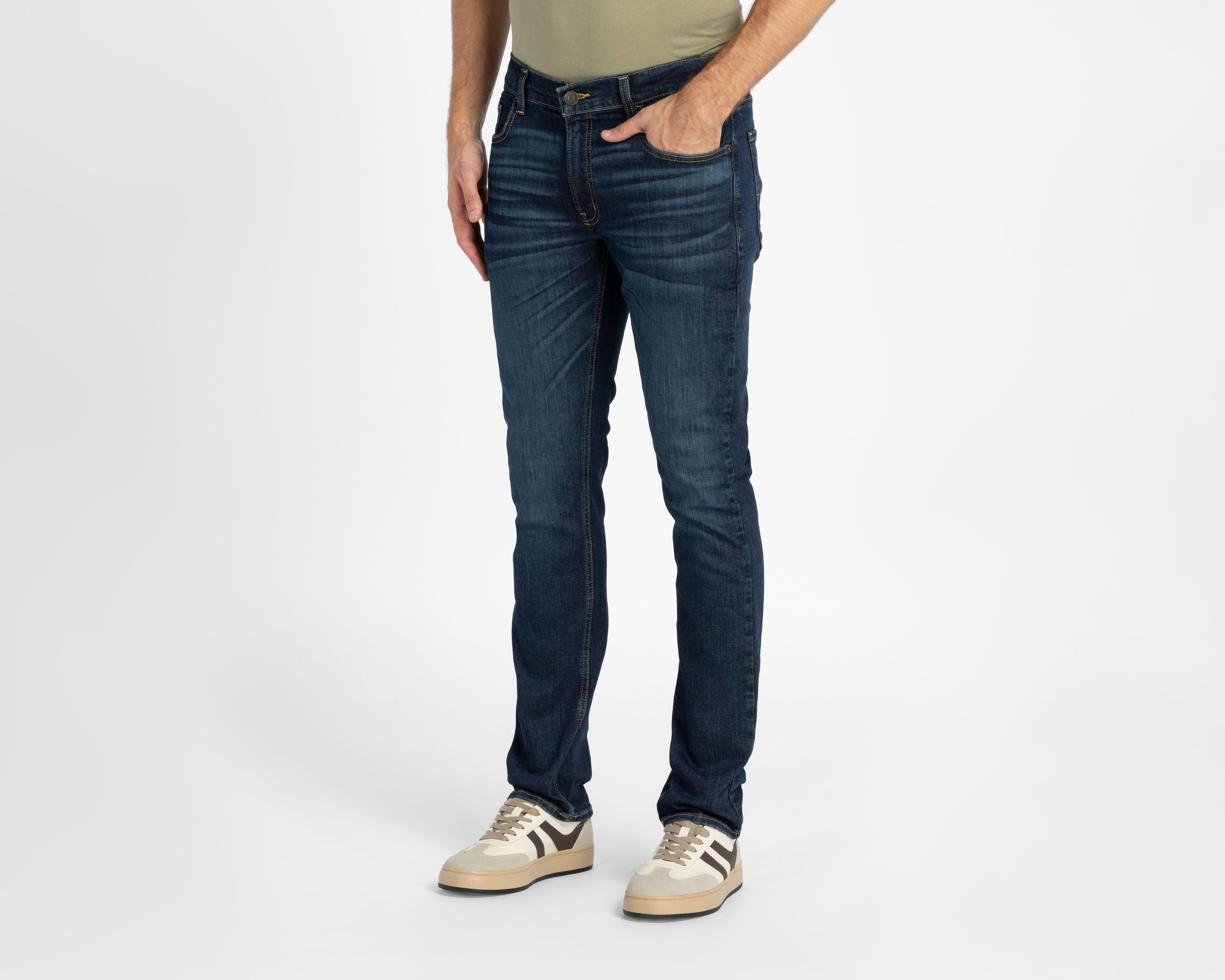 Foto 2 pulgar | Foto 1 | Jeans Slim Oggi Iron Super para Hombre