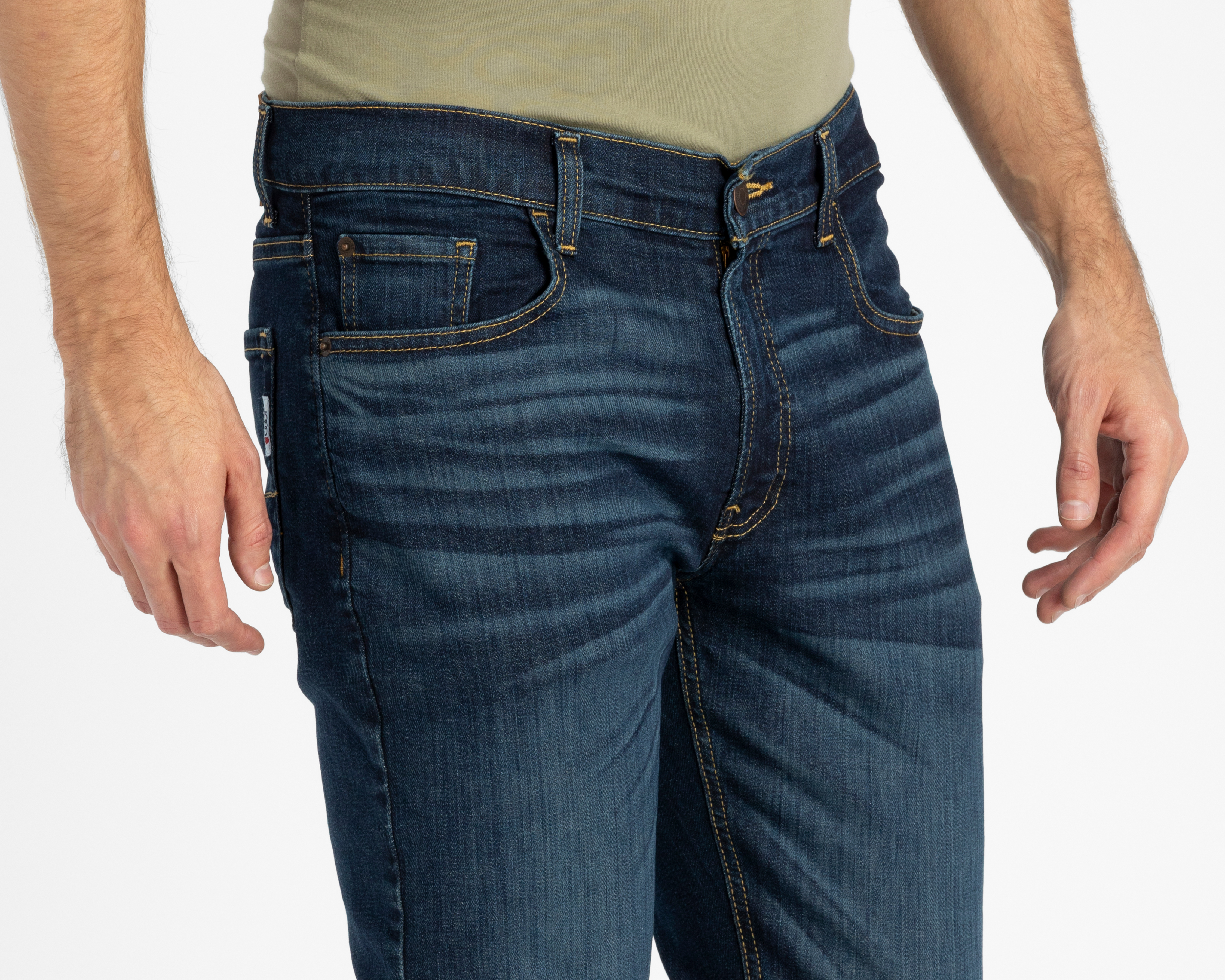 Foto 4 pulgar | Foto 3 | Jeans Slim Oggi Iron Super para Hombre