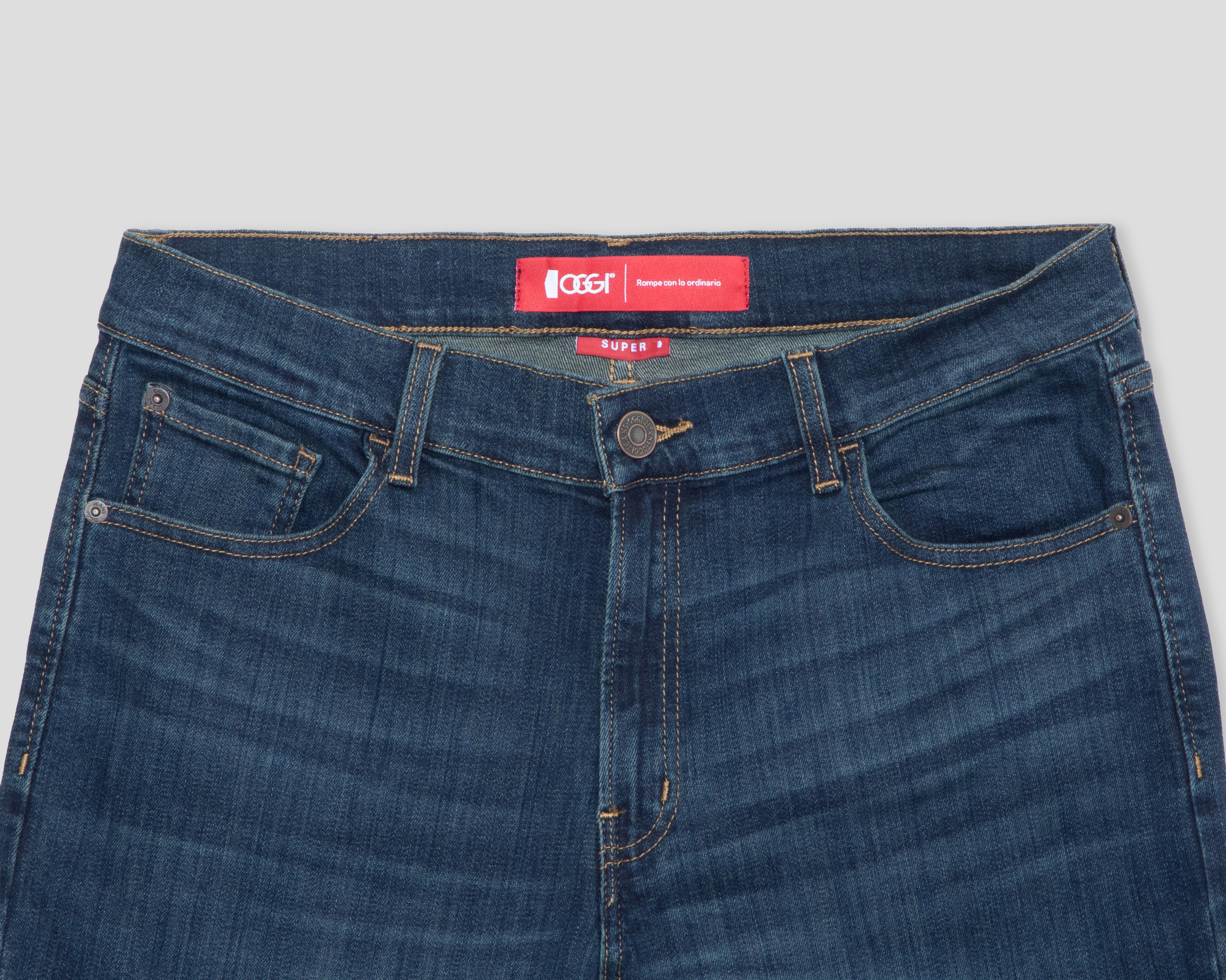Foto 3 | Foto 3 | Jeans Slim fit Oggi Iron Super para Hombre