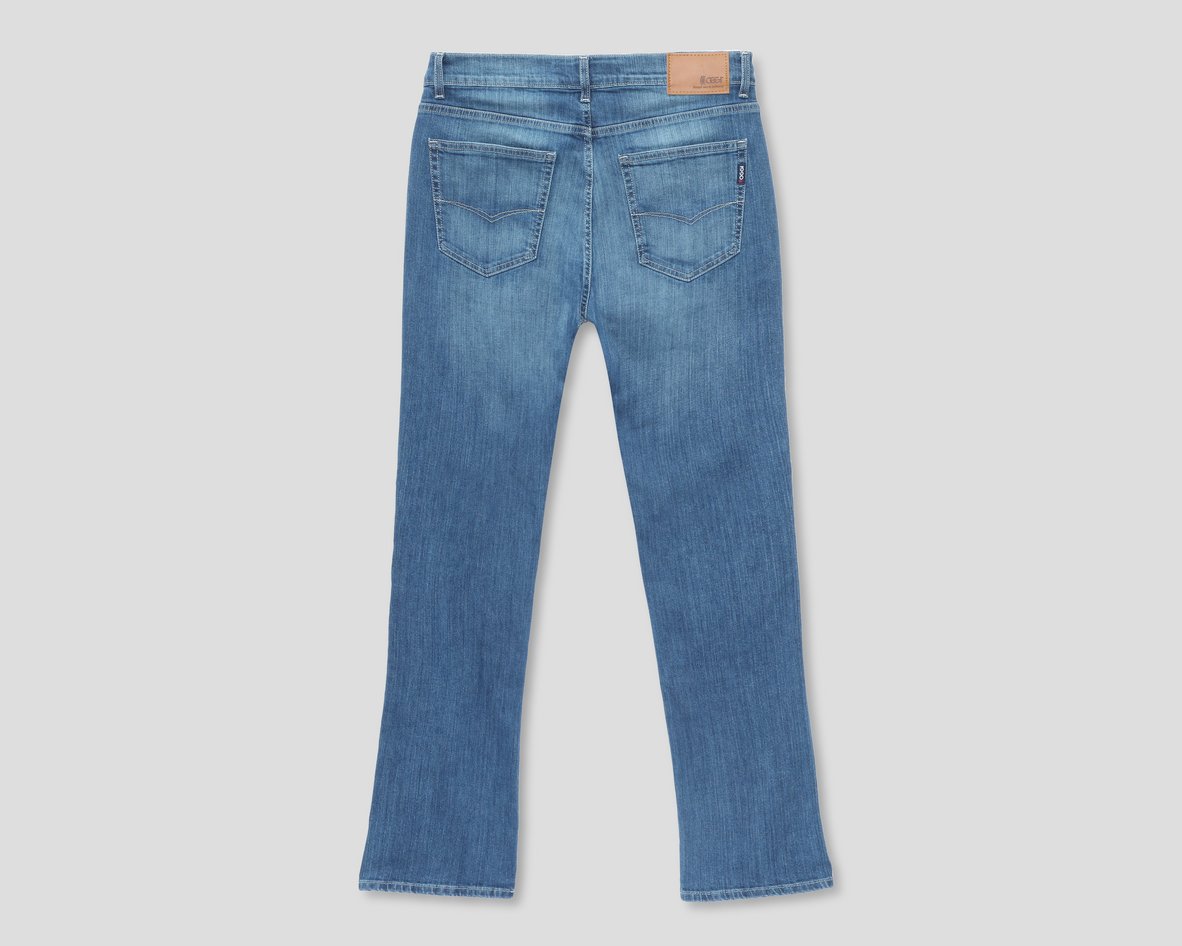 Foto 3 pulgar | Foto 2 | Jeans Slim Oggi Iron Vintage para Hombre