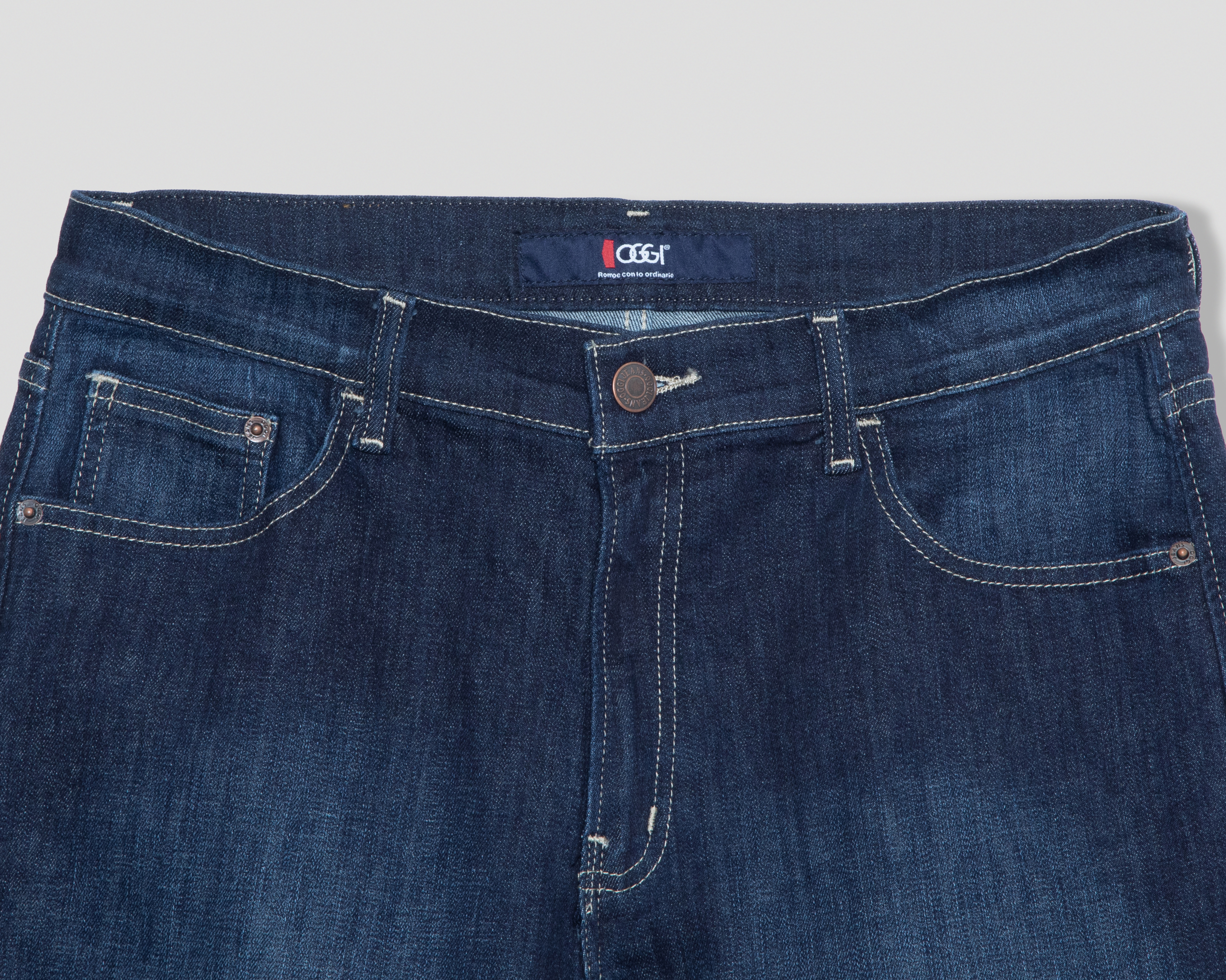 Foto 4 pulgar | Foto 3 | Jeans Slim Oggi Iron Vintage para Hombre