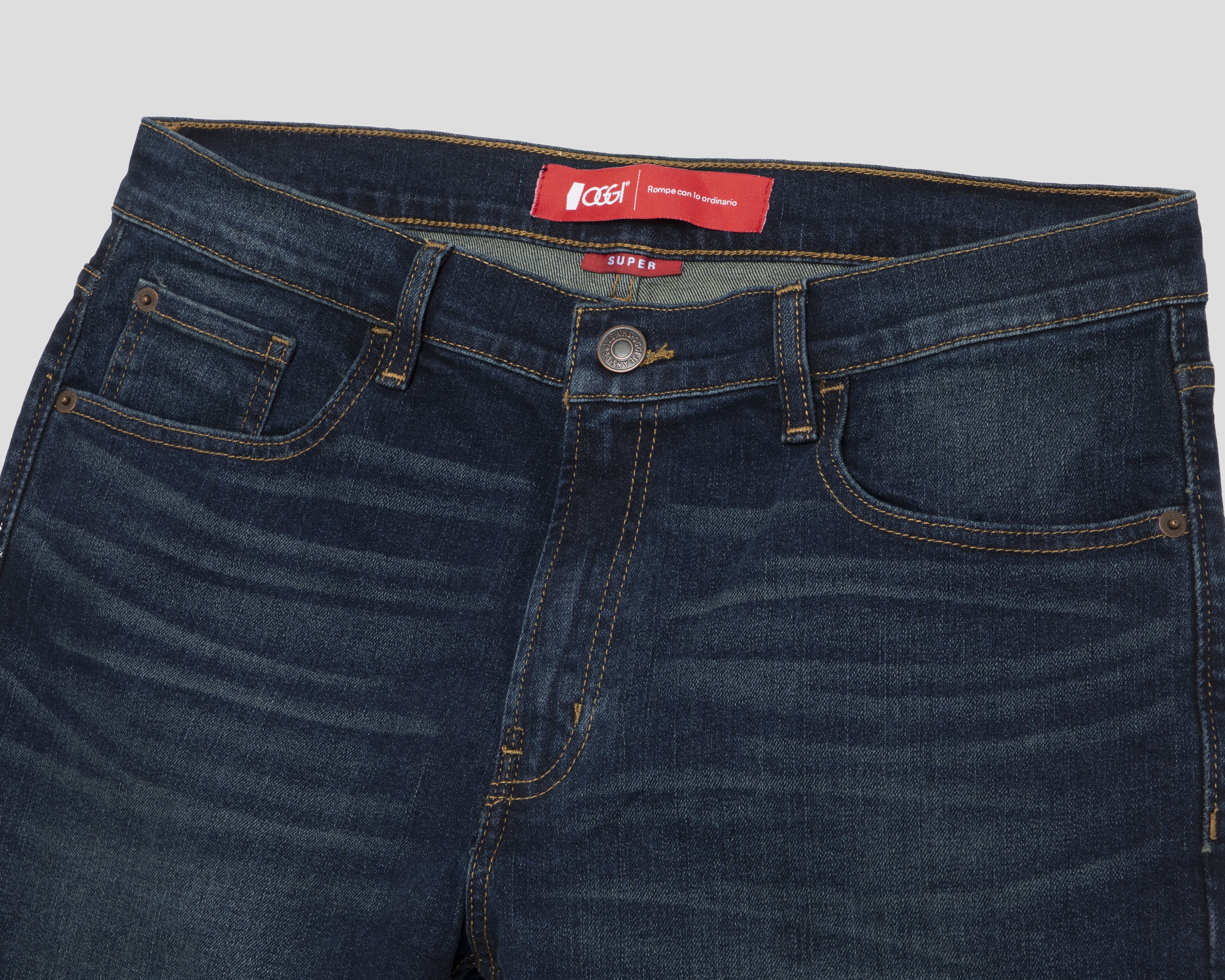 Foto 3 | Foto 3 | Jeans Recto Oggi Iron Super para Hombre