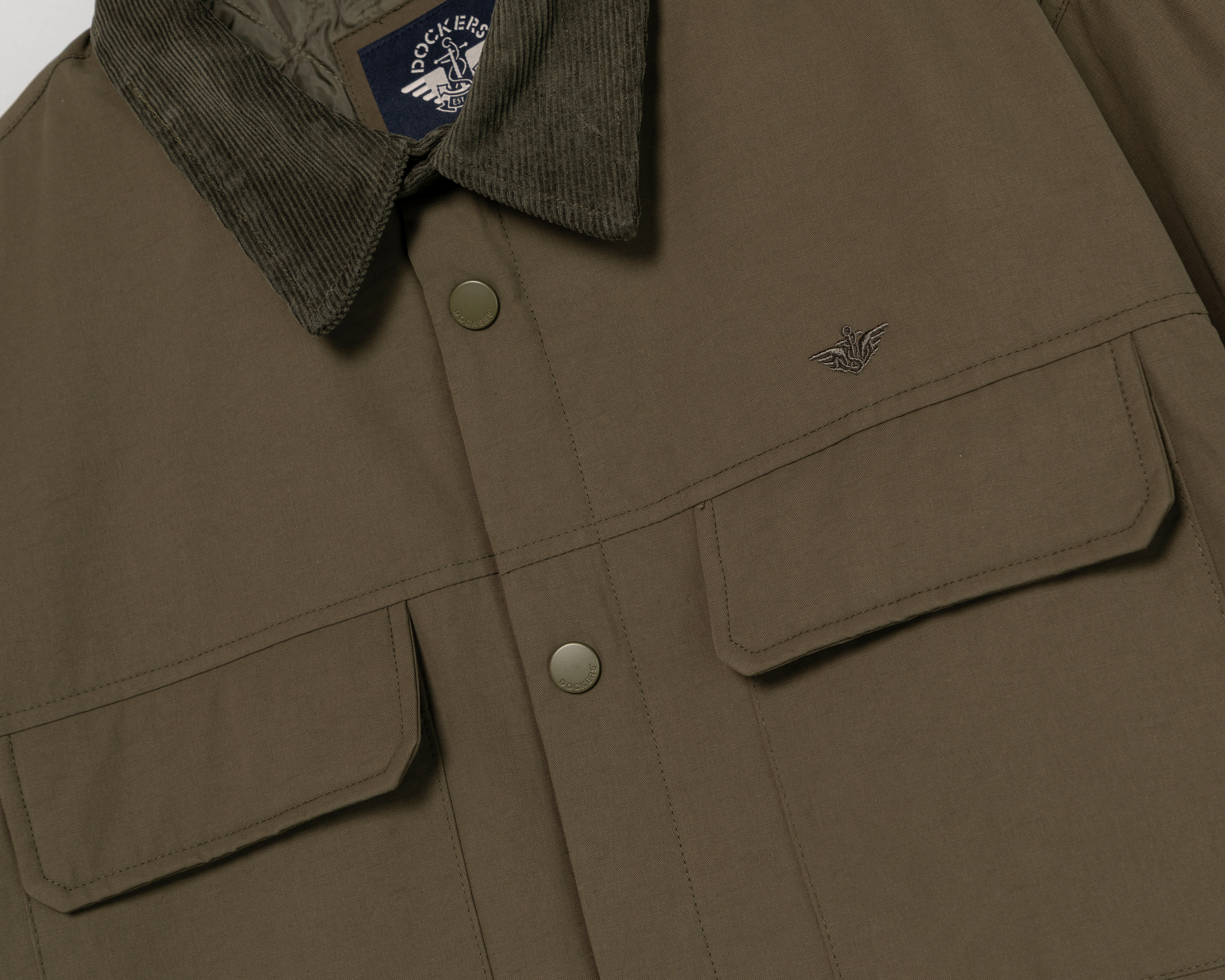 Foto 4 pulgar | Foto 3 | Chamarra Ligera Dockers para Hombre