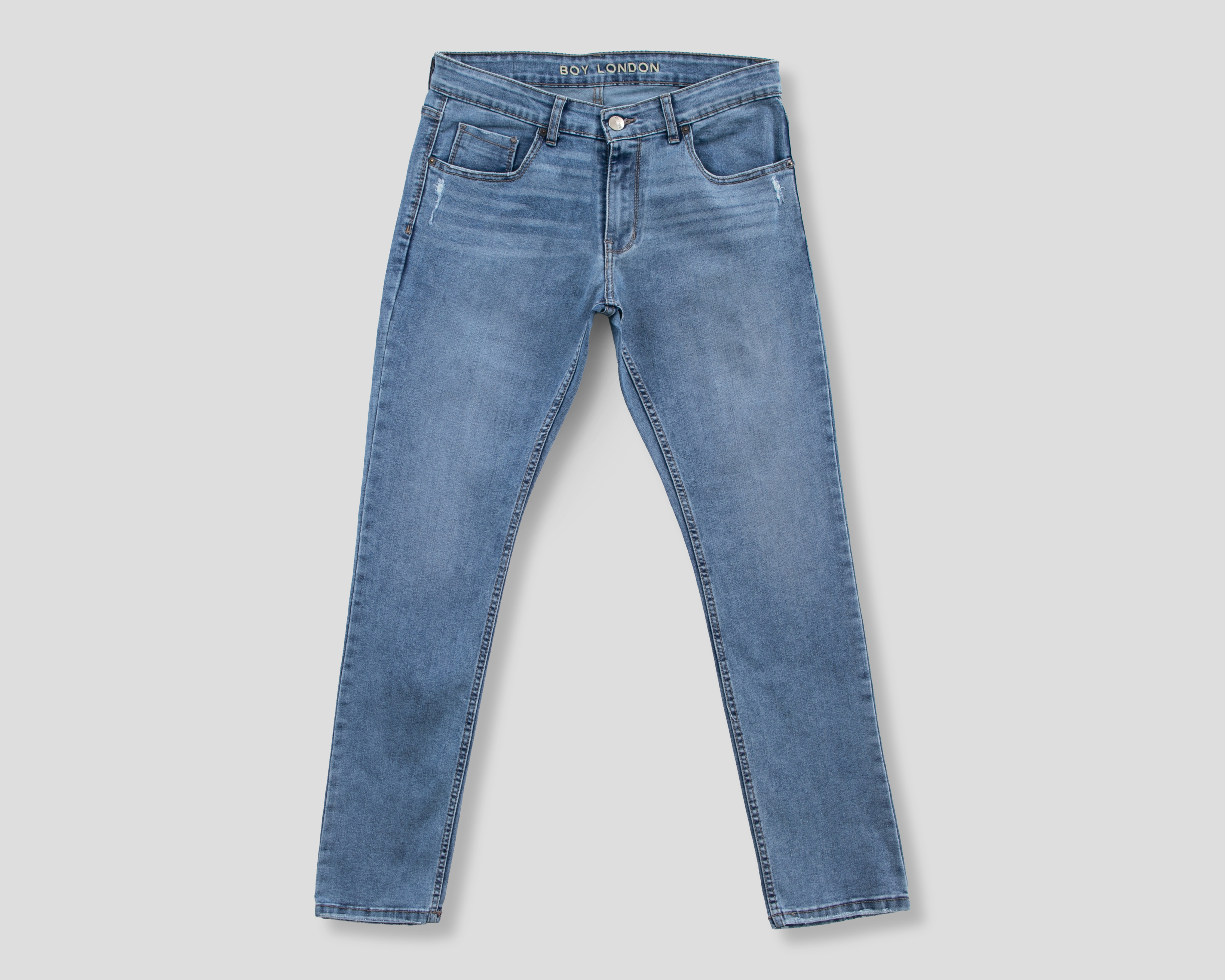 Foto 2 pulgar | Foto 1 | Jean Slim Fit Boy London para Hombre