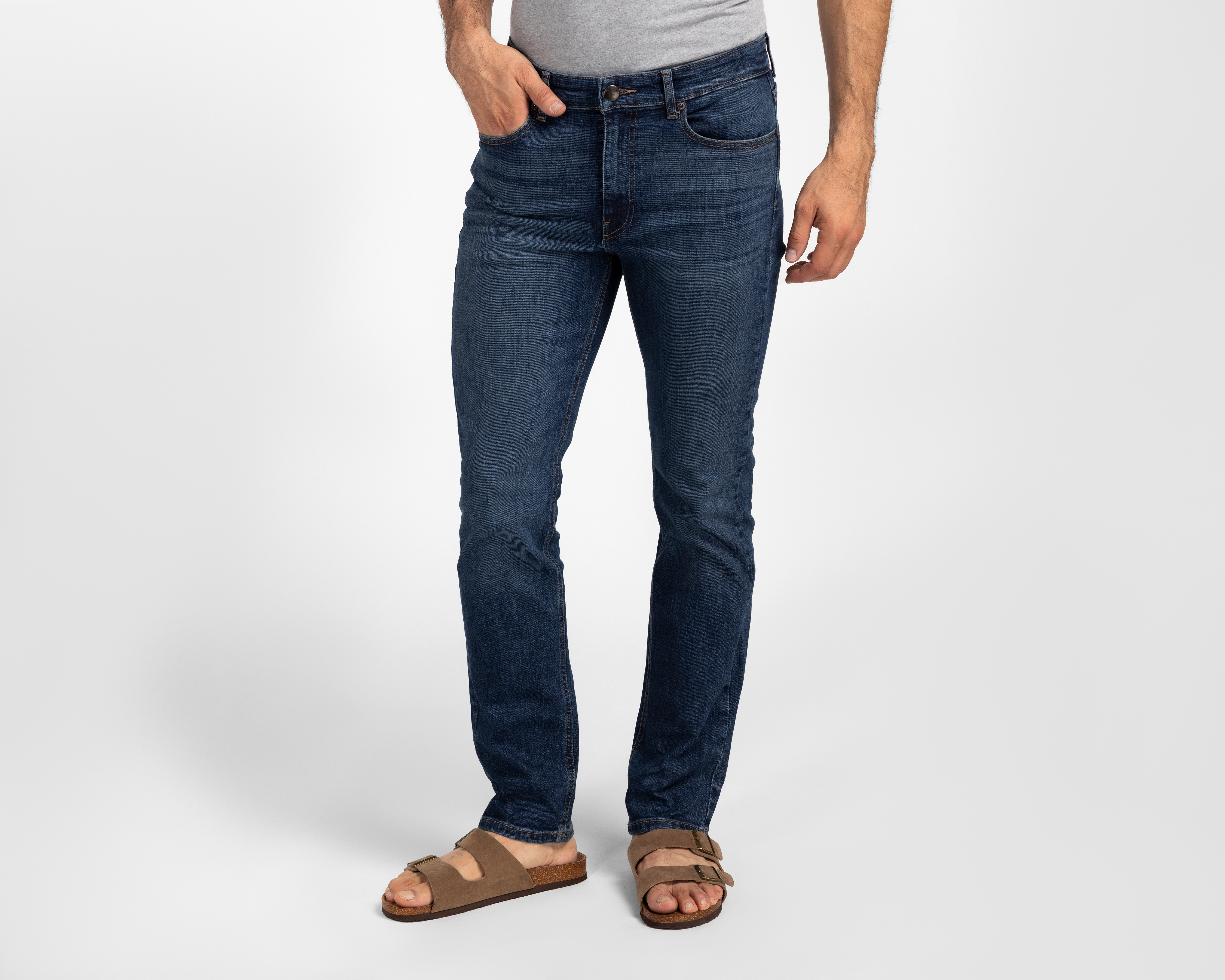 Foto 2 pulgar | Foto 1 | Jeans Straight Boy London para Hombre