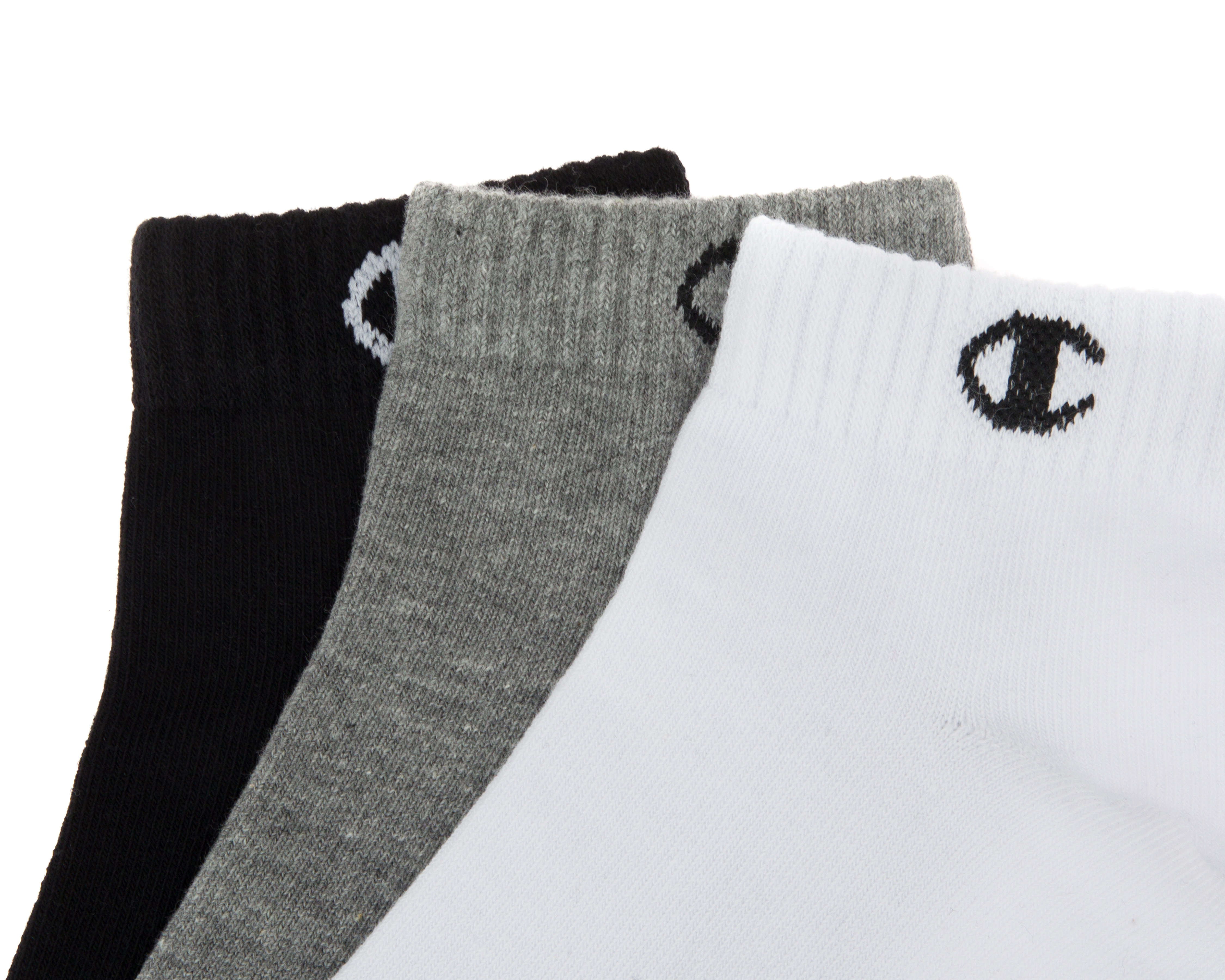 Foto 3 pulgar | Foto 2 | Calcetines Deportivos Champion para Hombre 3 Pares