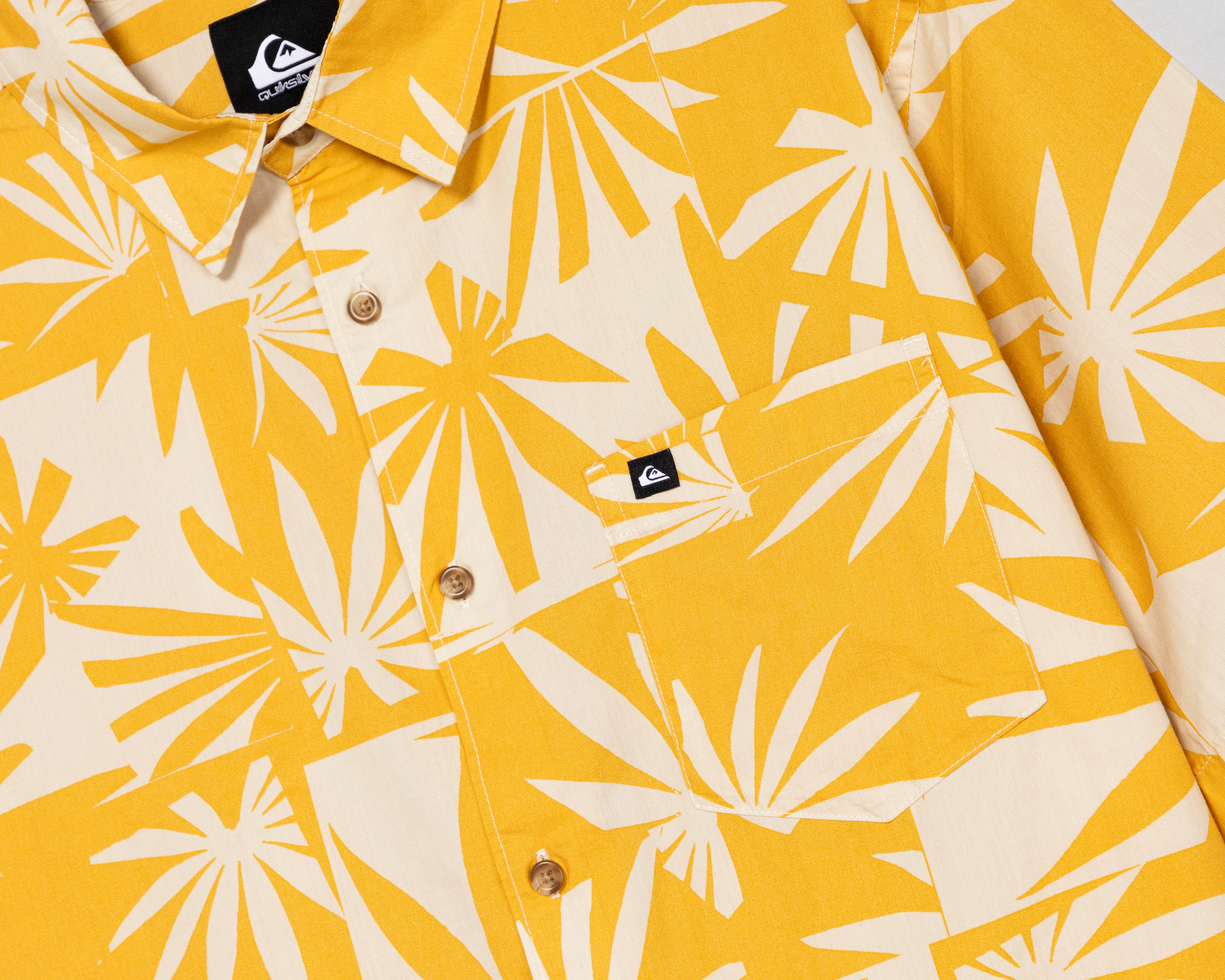 Foto 4 pulgar | Foto 3 | Camisa Casual Quiksilver Regular Estampada para Hombre