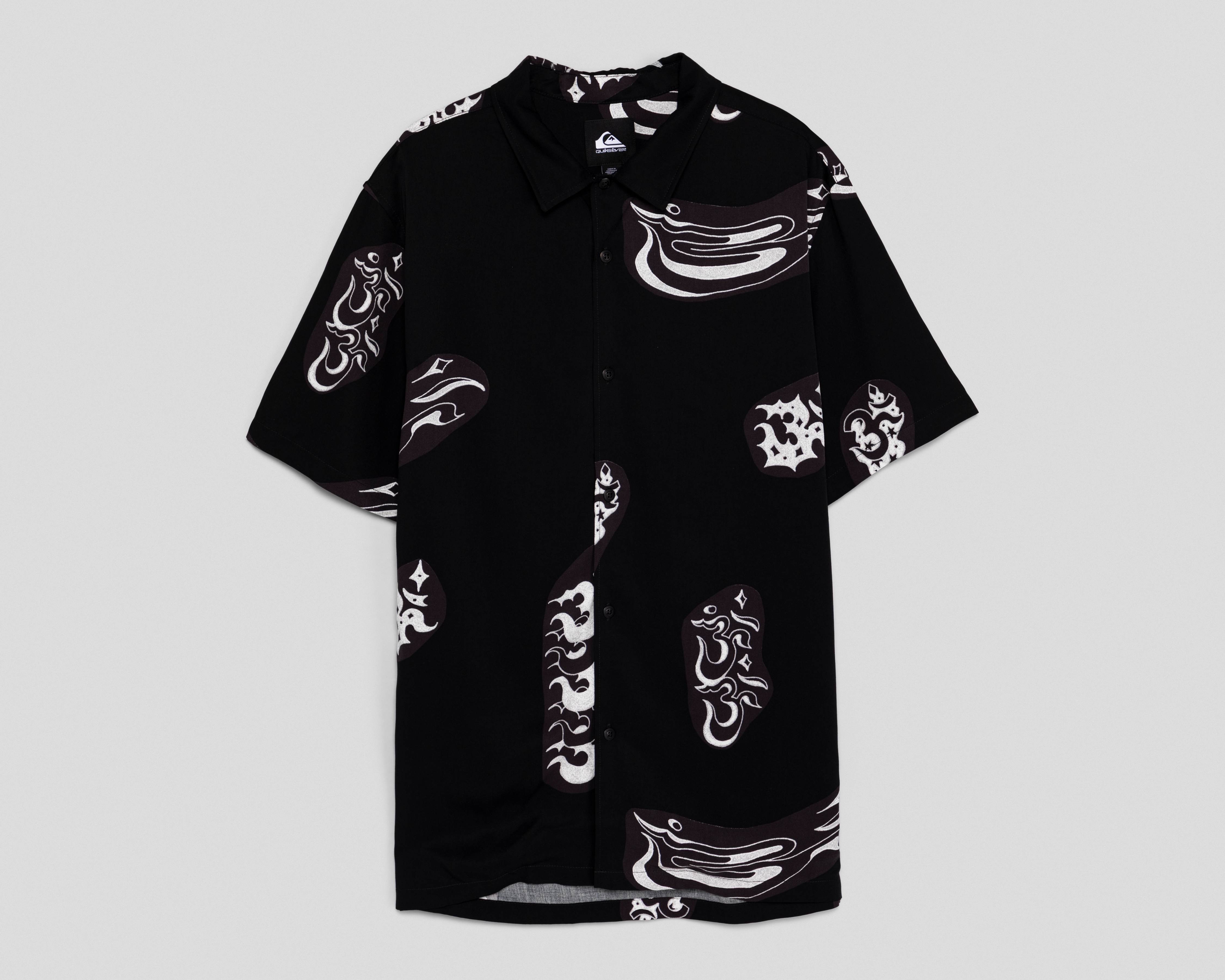 Foto 2 pulgar | Foto 1 | Camisa Casual Quiksilver Regular Estampada para Hombre