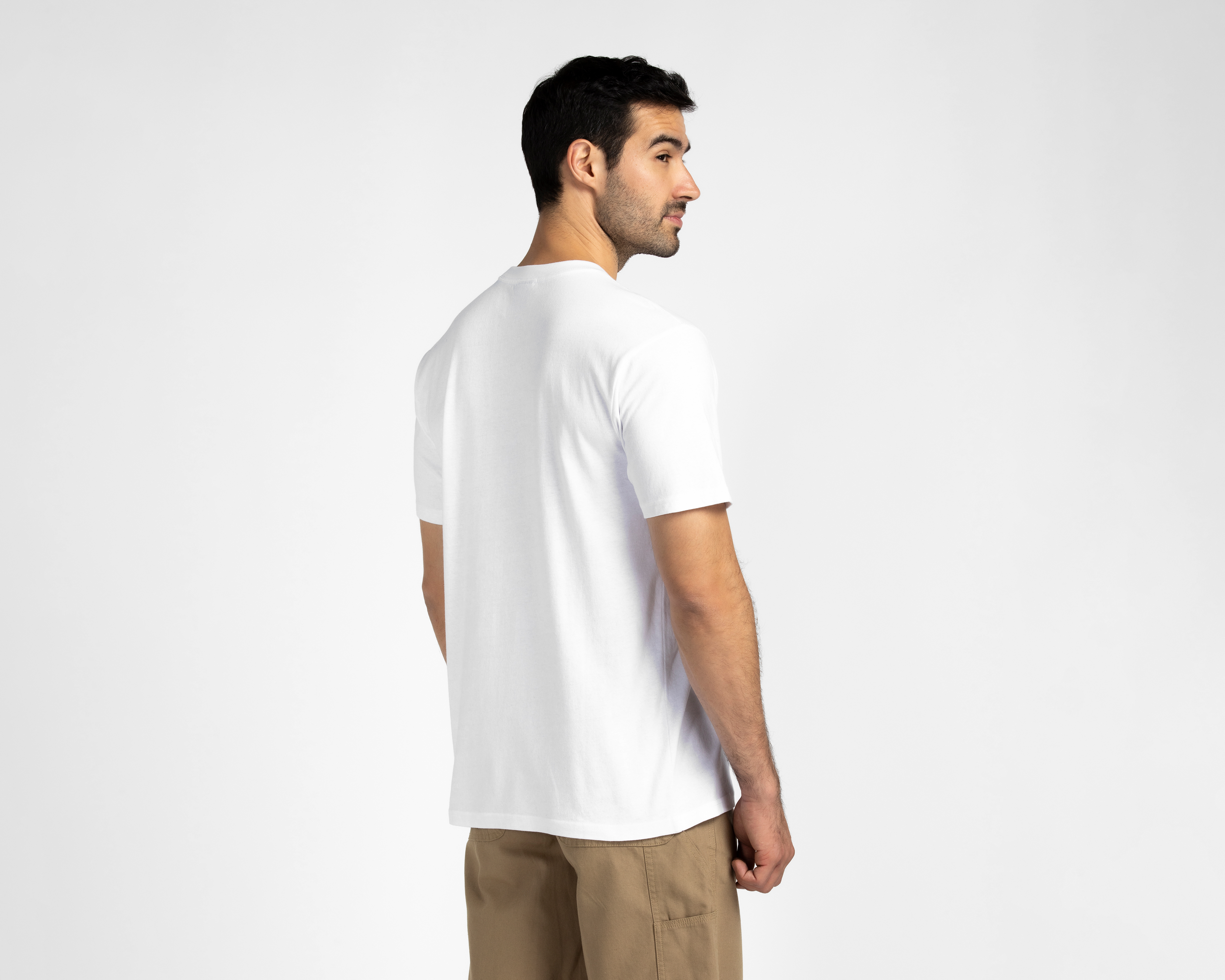 Foto 2 | Foto 2 | Playera Cuello Redondo Blanca Quiksilver para Hombre