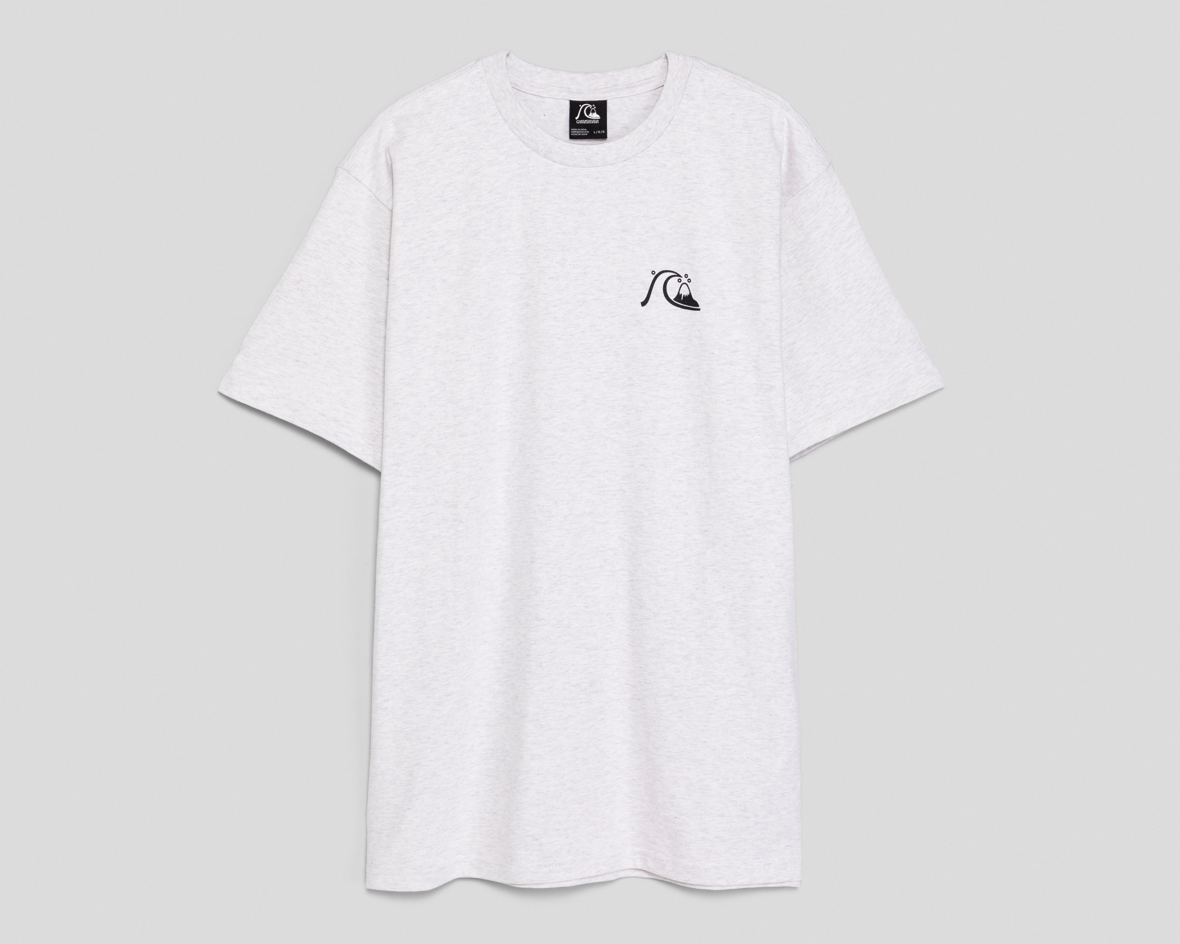 Playera Cuello Redondo Blanca Quiksilver para Hombre