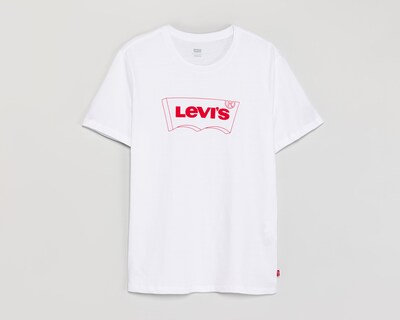 Foto 1 | Foto 1 | Playera Cuello Redondo Blanca Levi's para Hombre