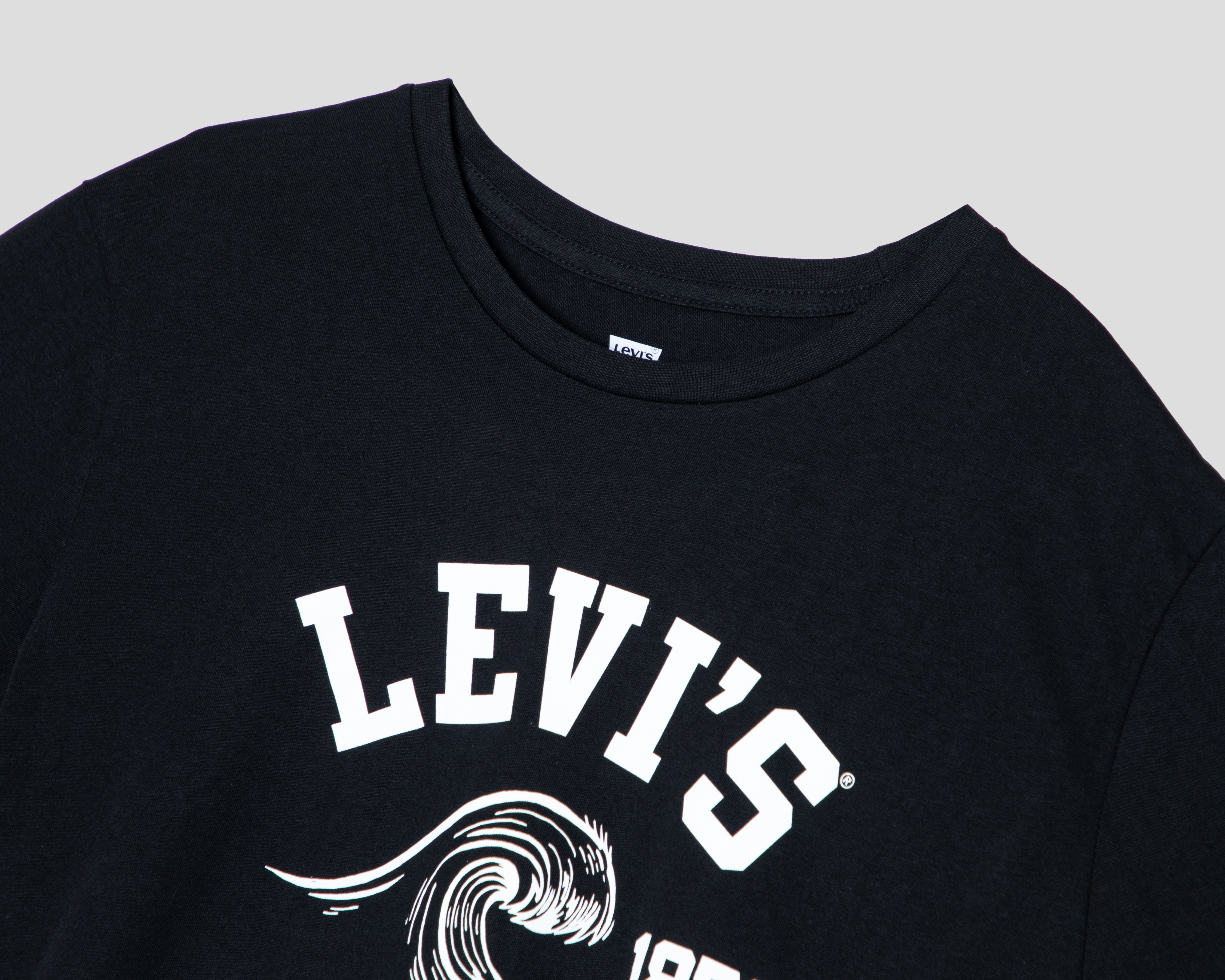 Foto 3 | Foto 3 | Playera con Cuello Redondo Negra Levi's para Hombre