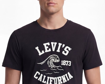 Foto 4 | Foto 4 | Playera con Cuello Redondo Negra Levi's para Hombre