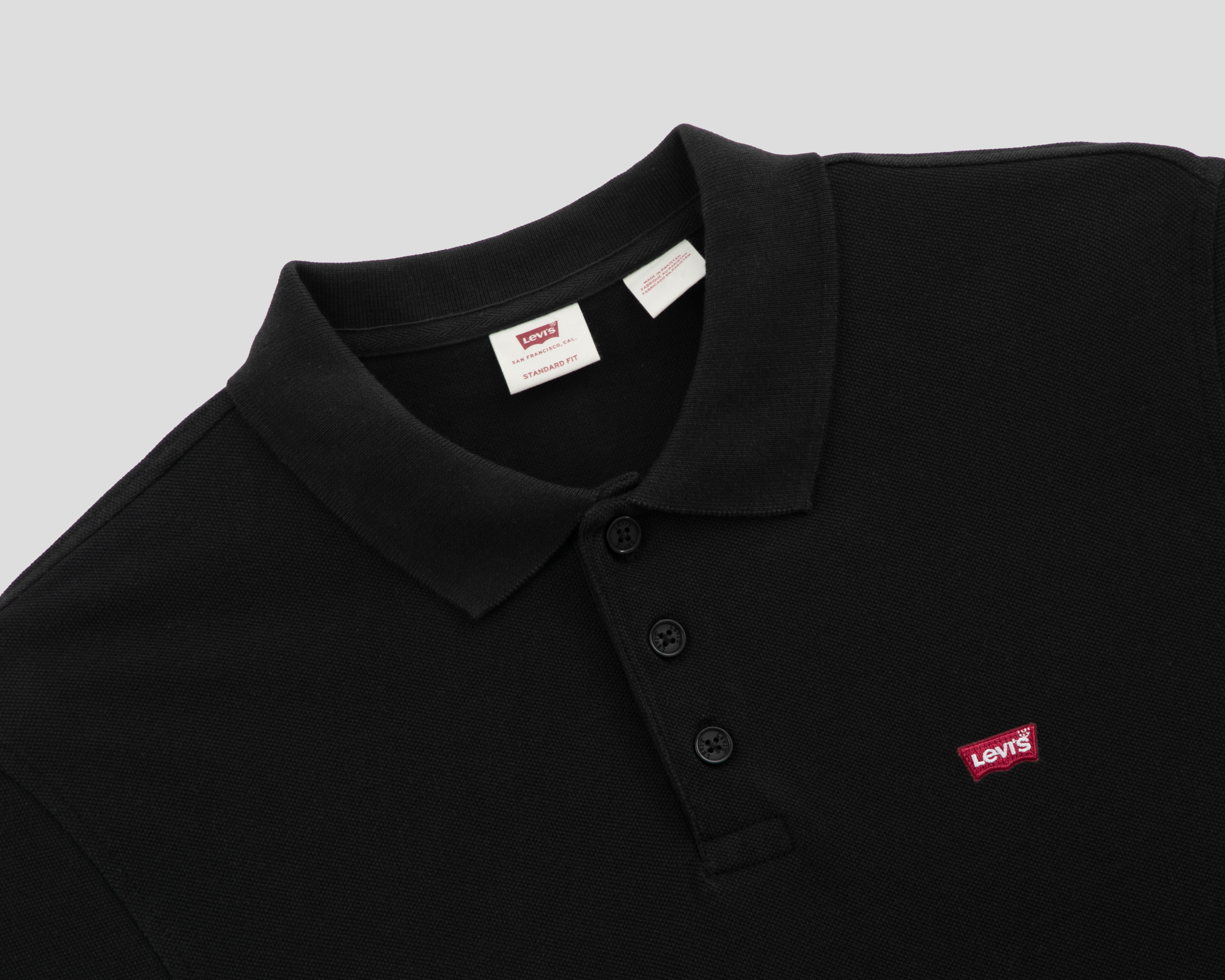 Foto 3 | Foto 3 | Playera Polo Levi's Negro para Hombre