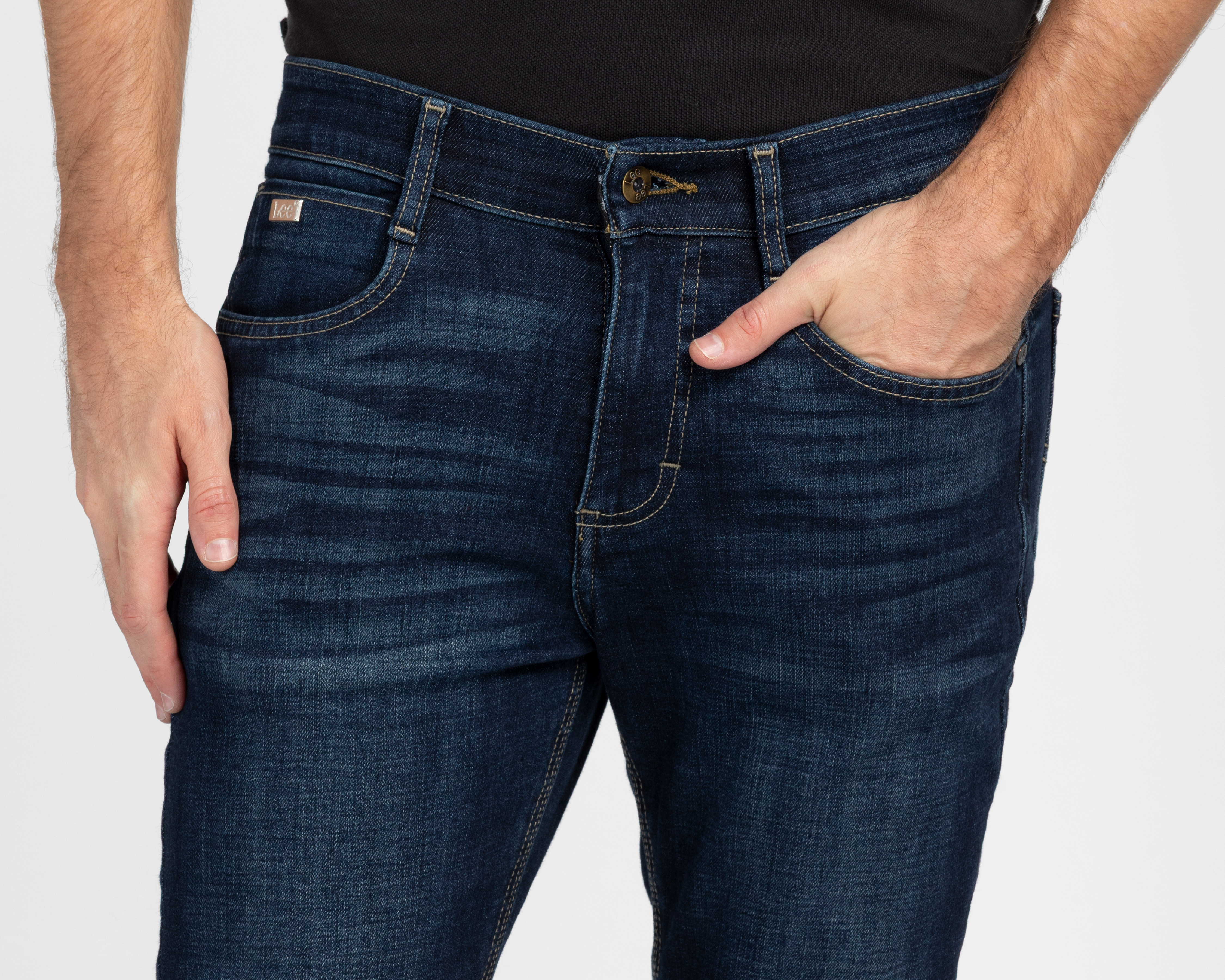 Foto 4 pulgar | Foto 3 | Jeans Slim Lee para Hombre