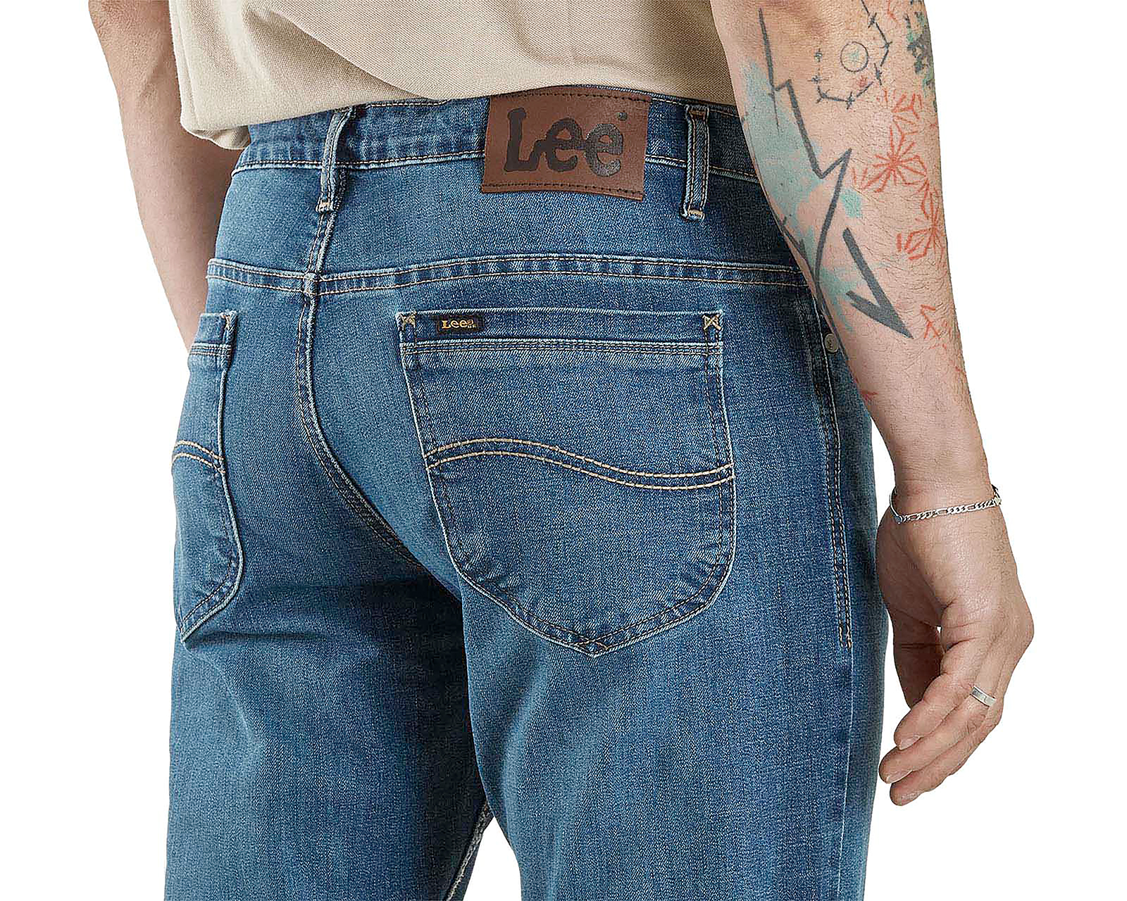 Foto 5 pulgar | Foto 4 | Jeans Regular Lee para Hombre