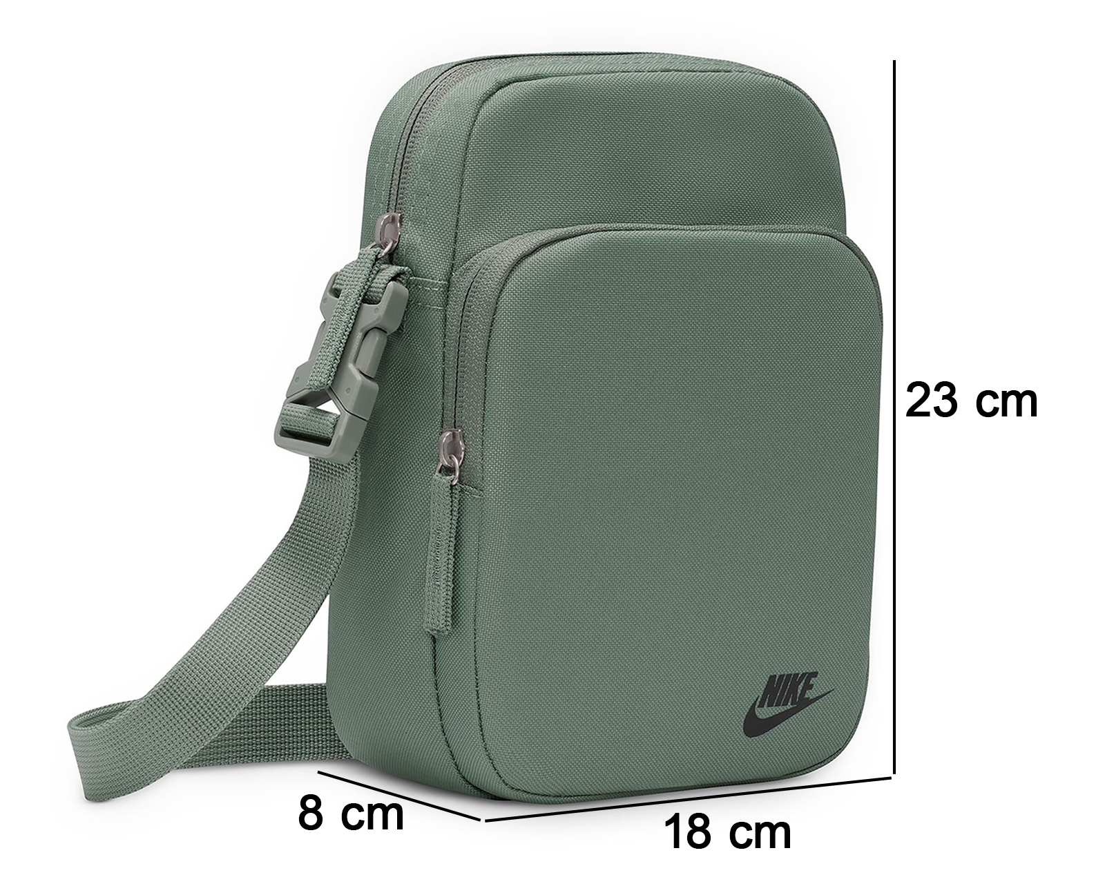 Foto 9 pulgar | Foto 8 | Bandolera Nike Heritage para Hombre