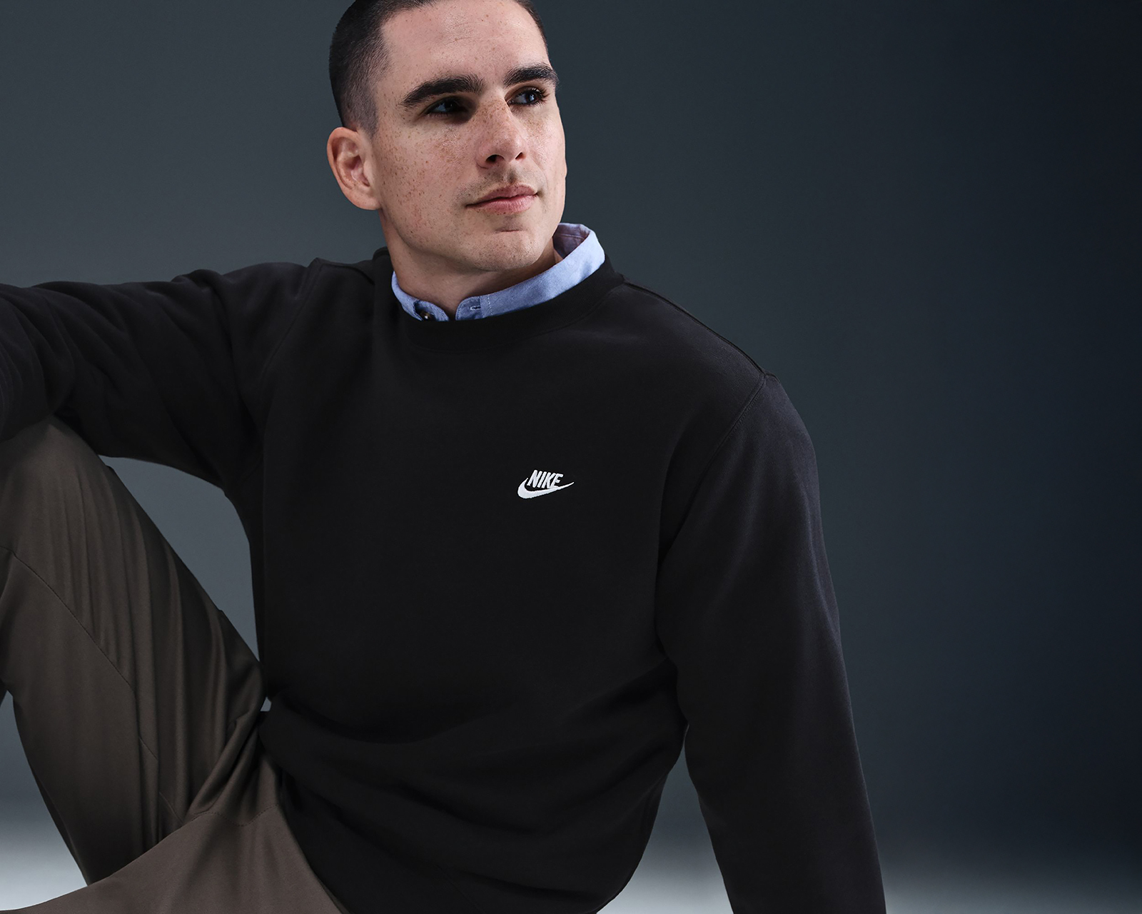 Foto 3 | Foto 3 | Sudadera Deportiva Nike Club para Hombre