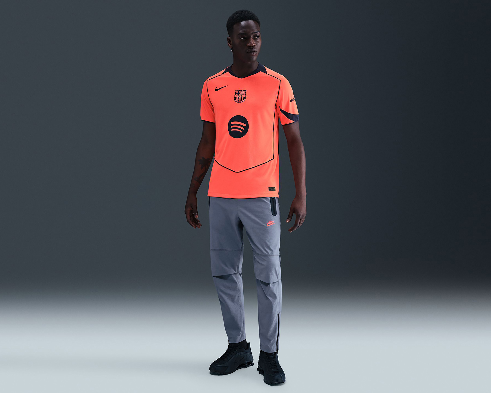 Jersey Nike Barcelona Alternativo 2025 para Hombre
