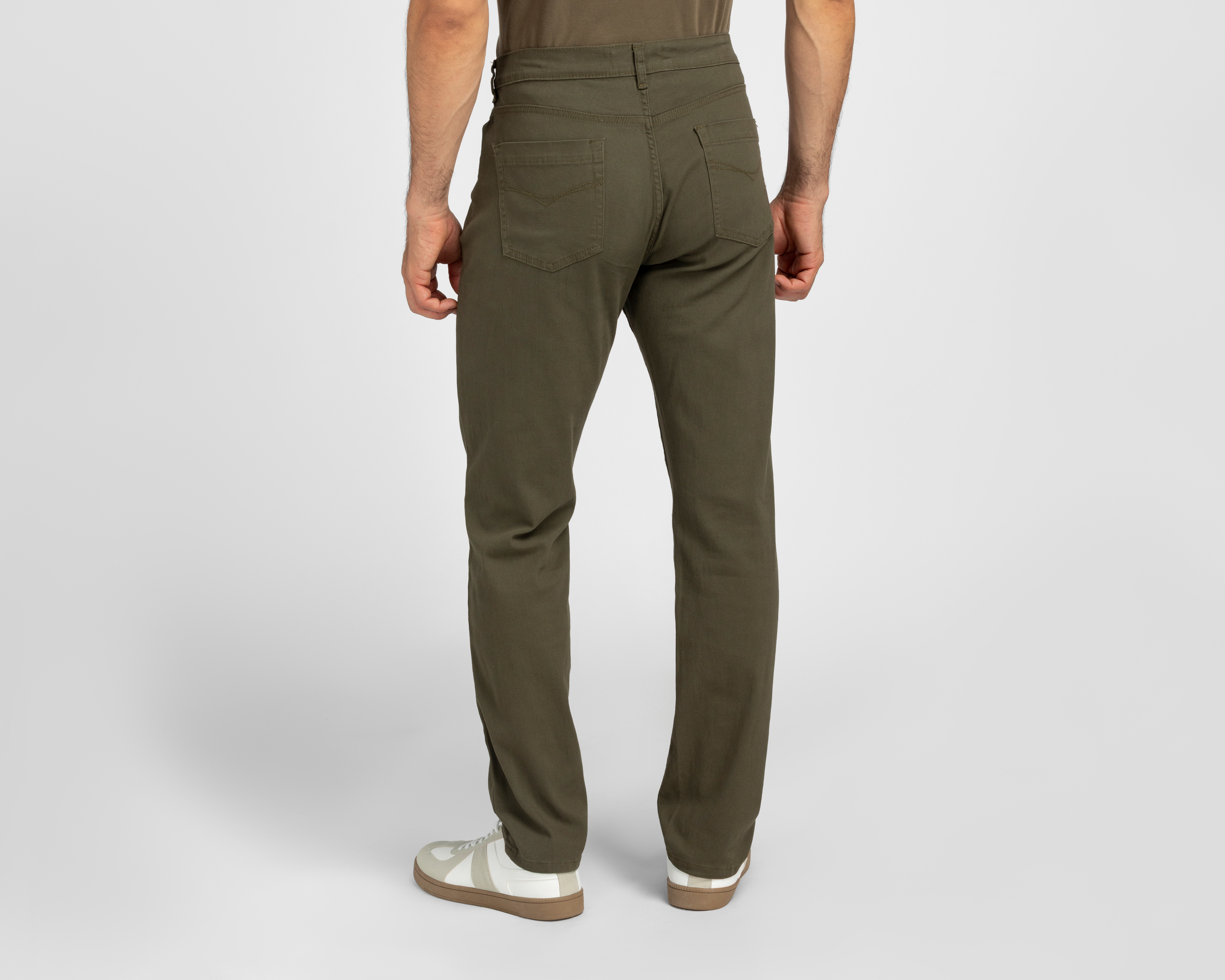 Foto 3 | Foto 3 | Pantalón de Gabardina Refill Verde para Hombre