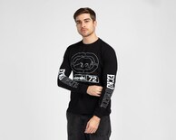 Playera de Cuello Redondo Negra Ecko Unltd. para Hombre