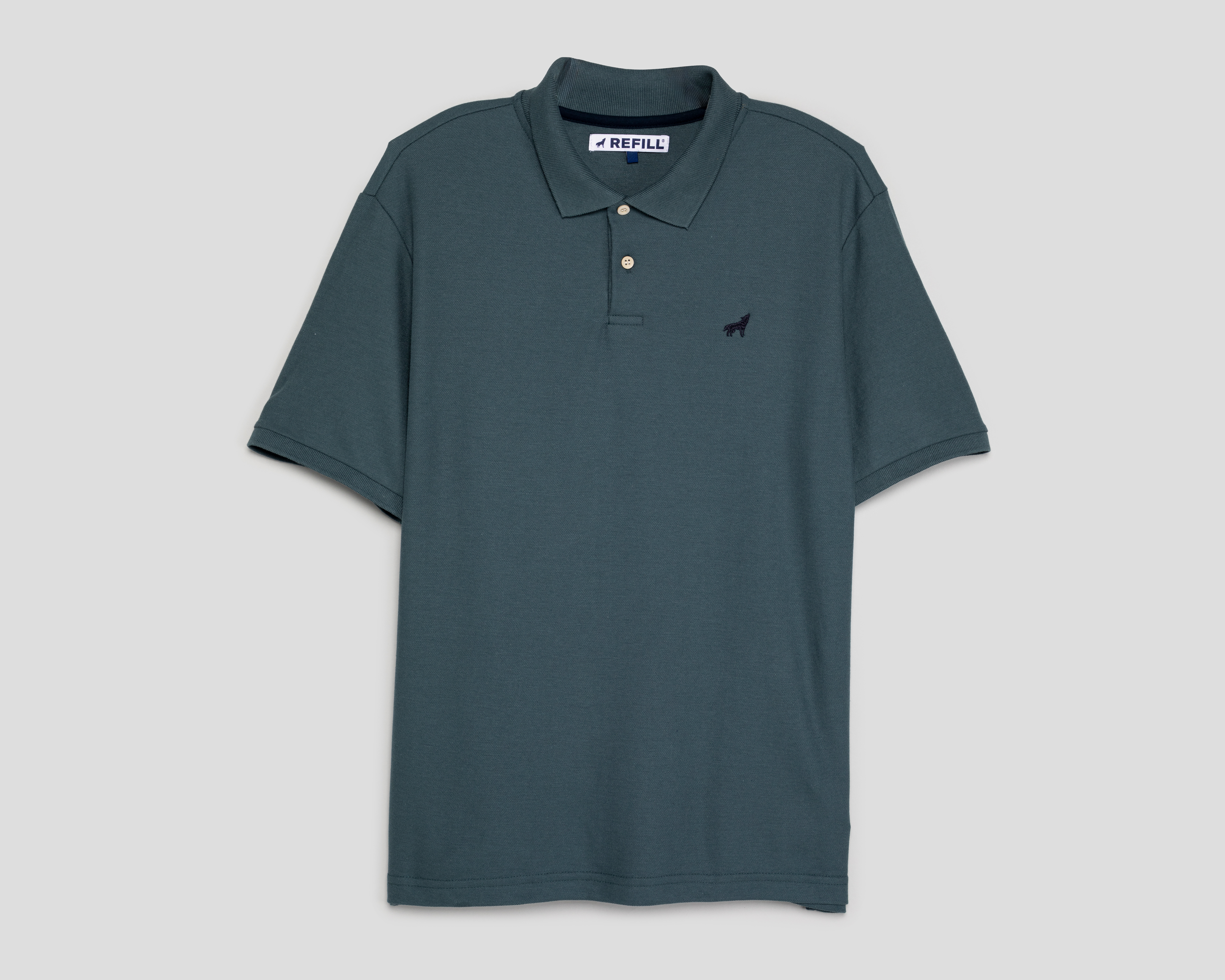 Foto 1 | Foto 1 | Playera Polo Refill Azul para Hombre