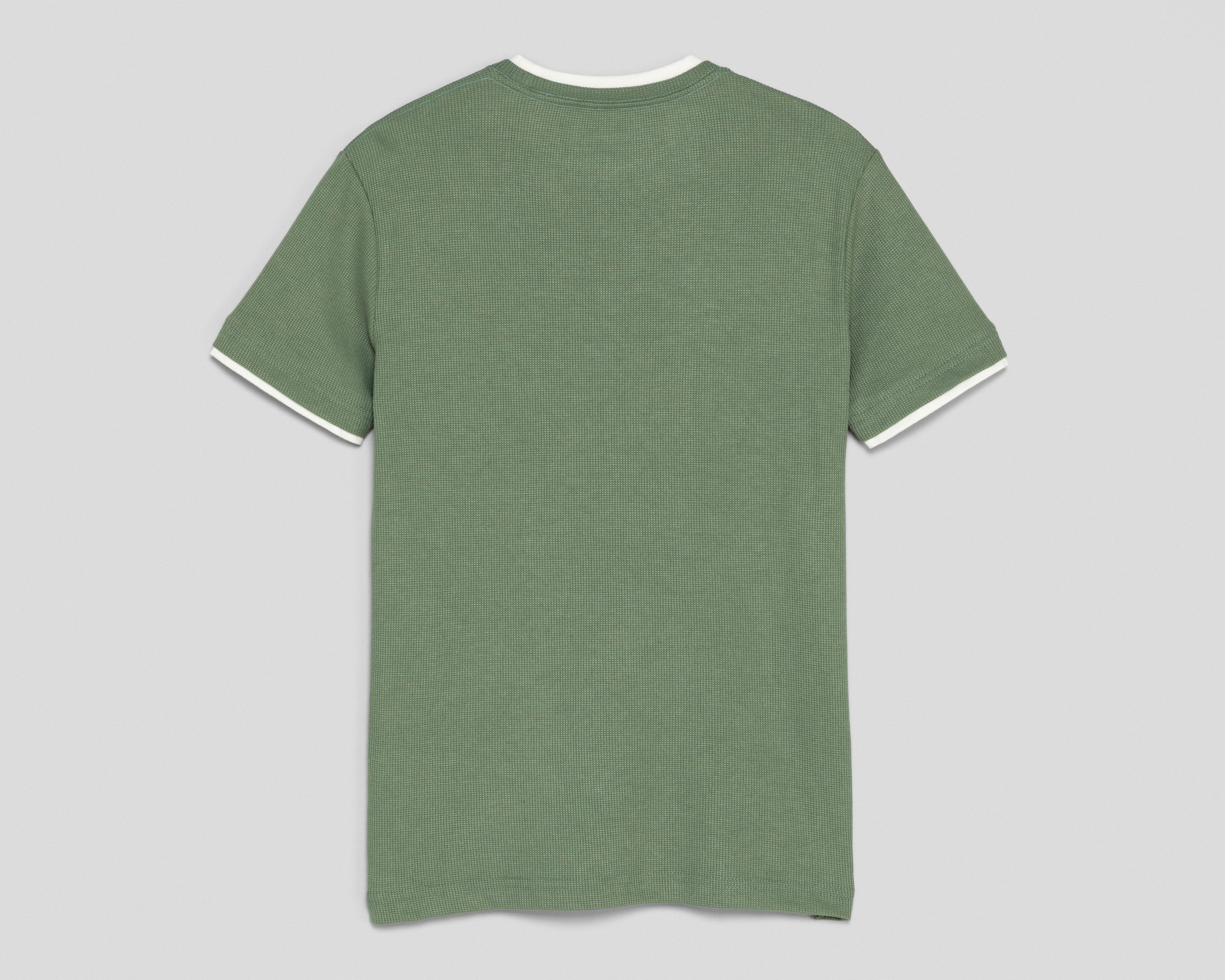 Foto 3 pulgar | Foto 2 | Playera de Cuello Redondo Verde Refill para Hombre