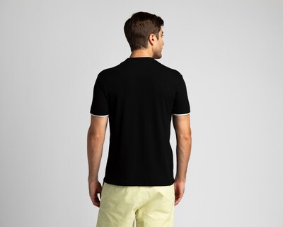 Foto 3 | Foto 3 | Playera Cuello Redondo Negra para Hombre
