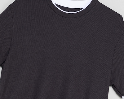 Foto 3 | Foto 3 | Playera de Cuello Redondo Negra Refill para Hombre
