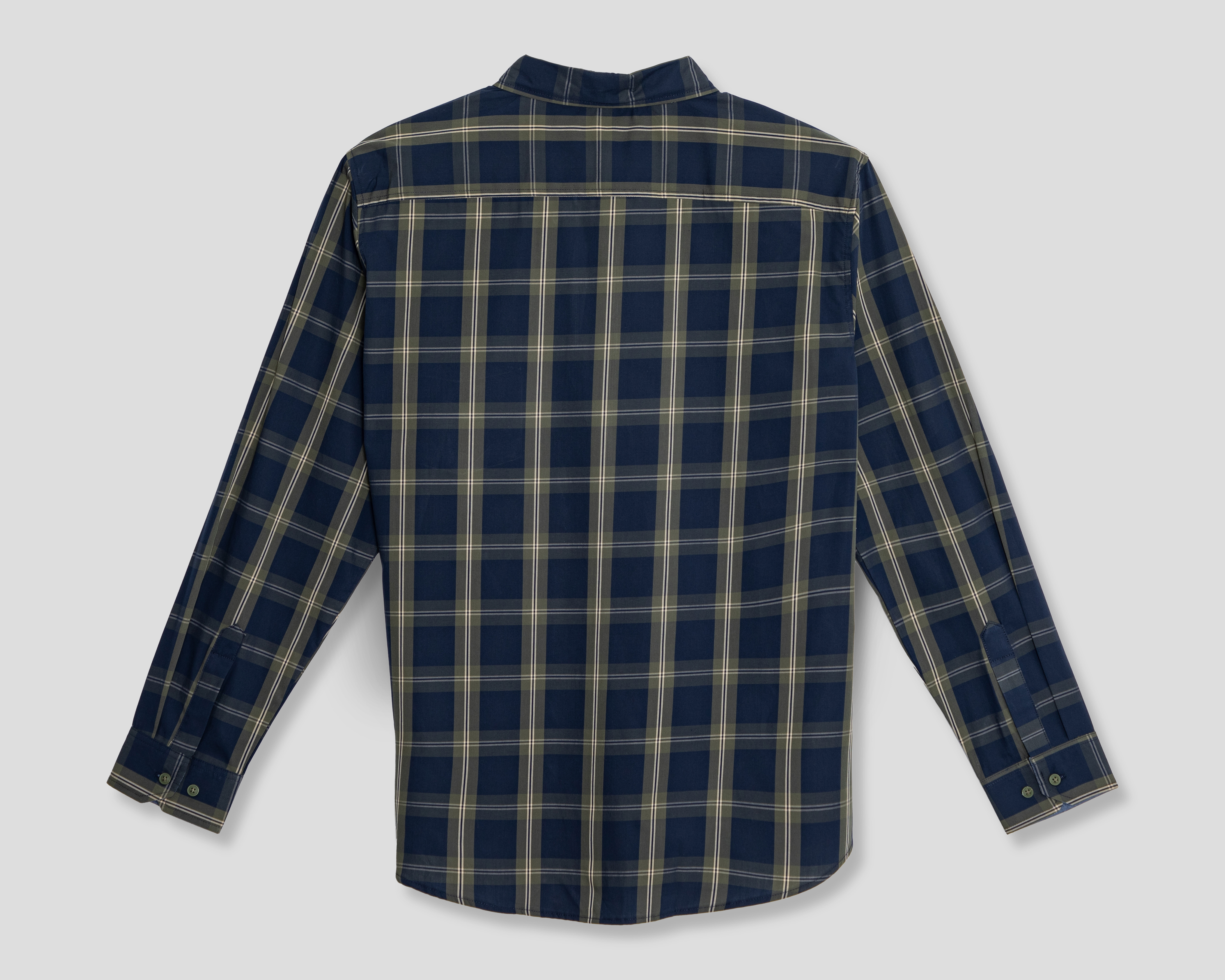 Foto 3 pulgar | Foto 2 | Camisa Casual de Algodón Refill Regular a Cuadros Juvenil