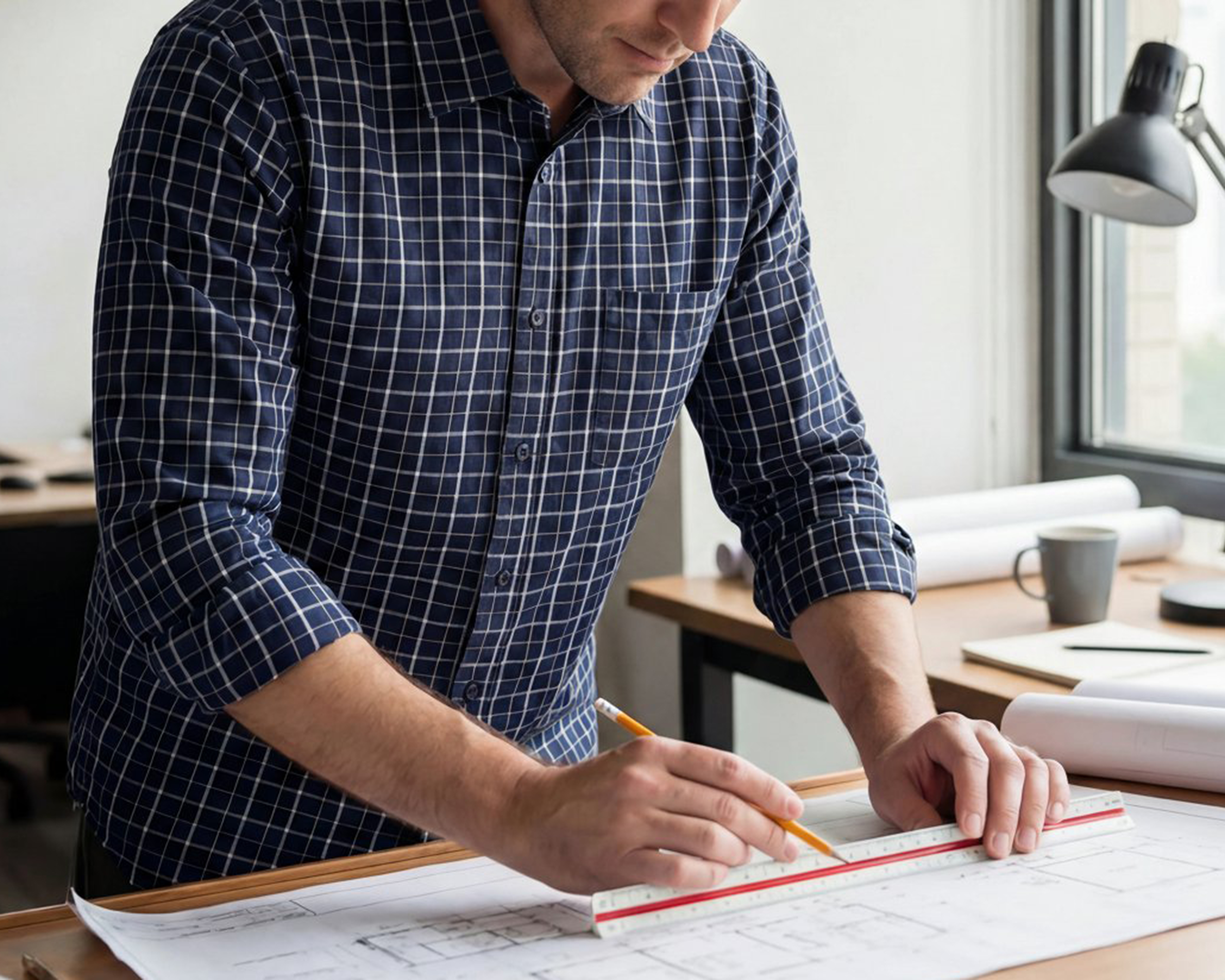 Foto 4 | Foto 4 | Camisa Casual de Algodón Refill Regular a Cuadros Juvenil