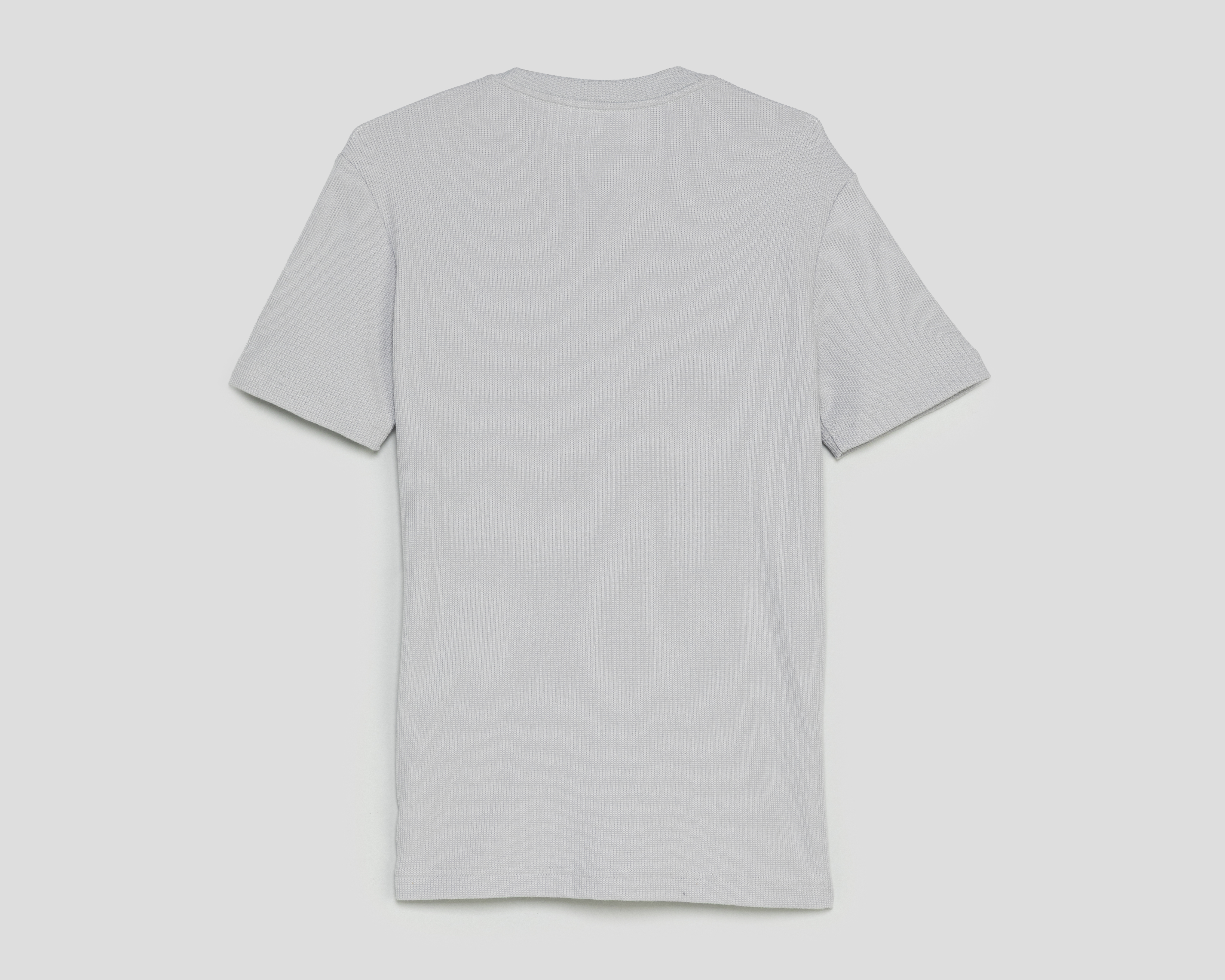 Foto 3 pulgar | Foto 2 | Playera de Cuello Redondo Gris Refill para Hombre